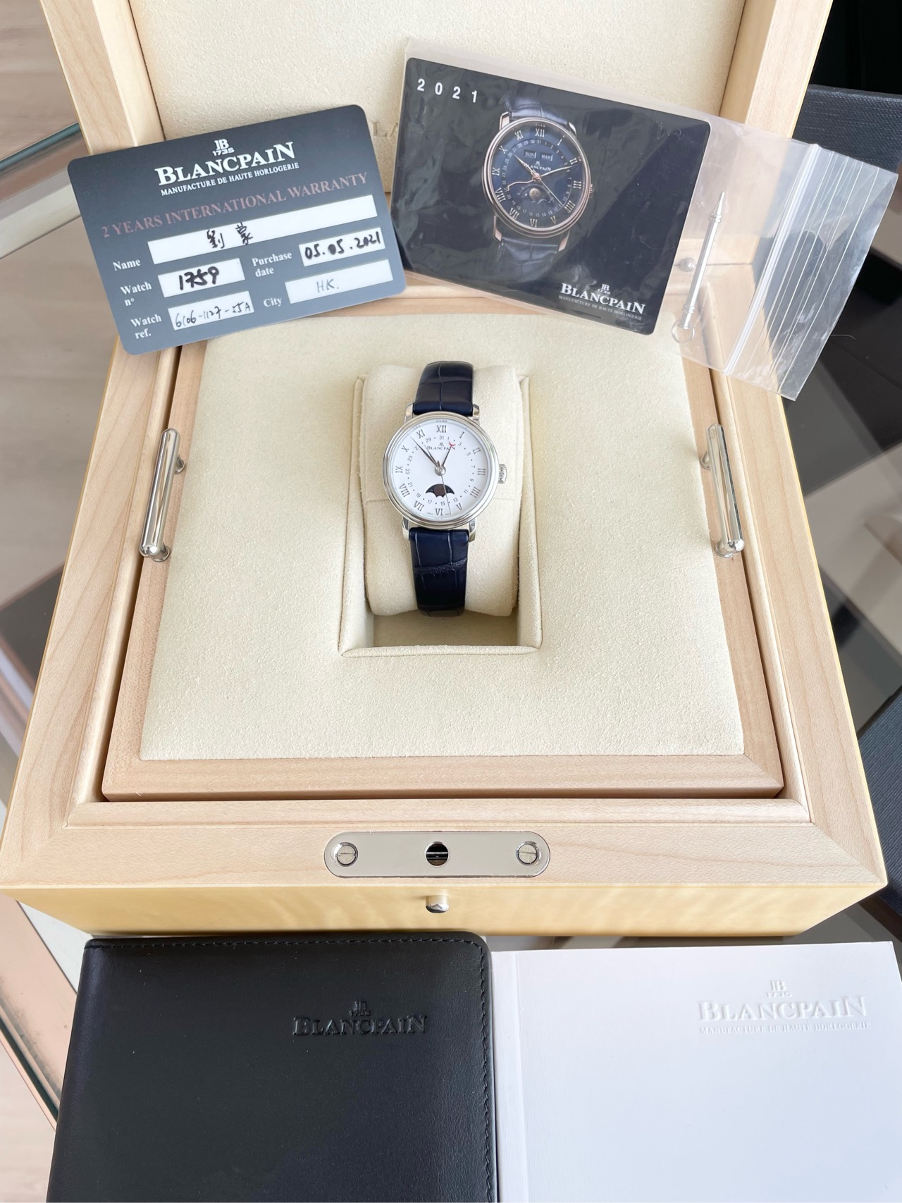 Blancpain 6106 1127 55A detail 6