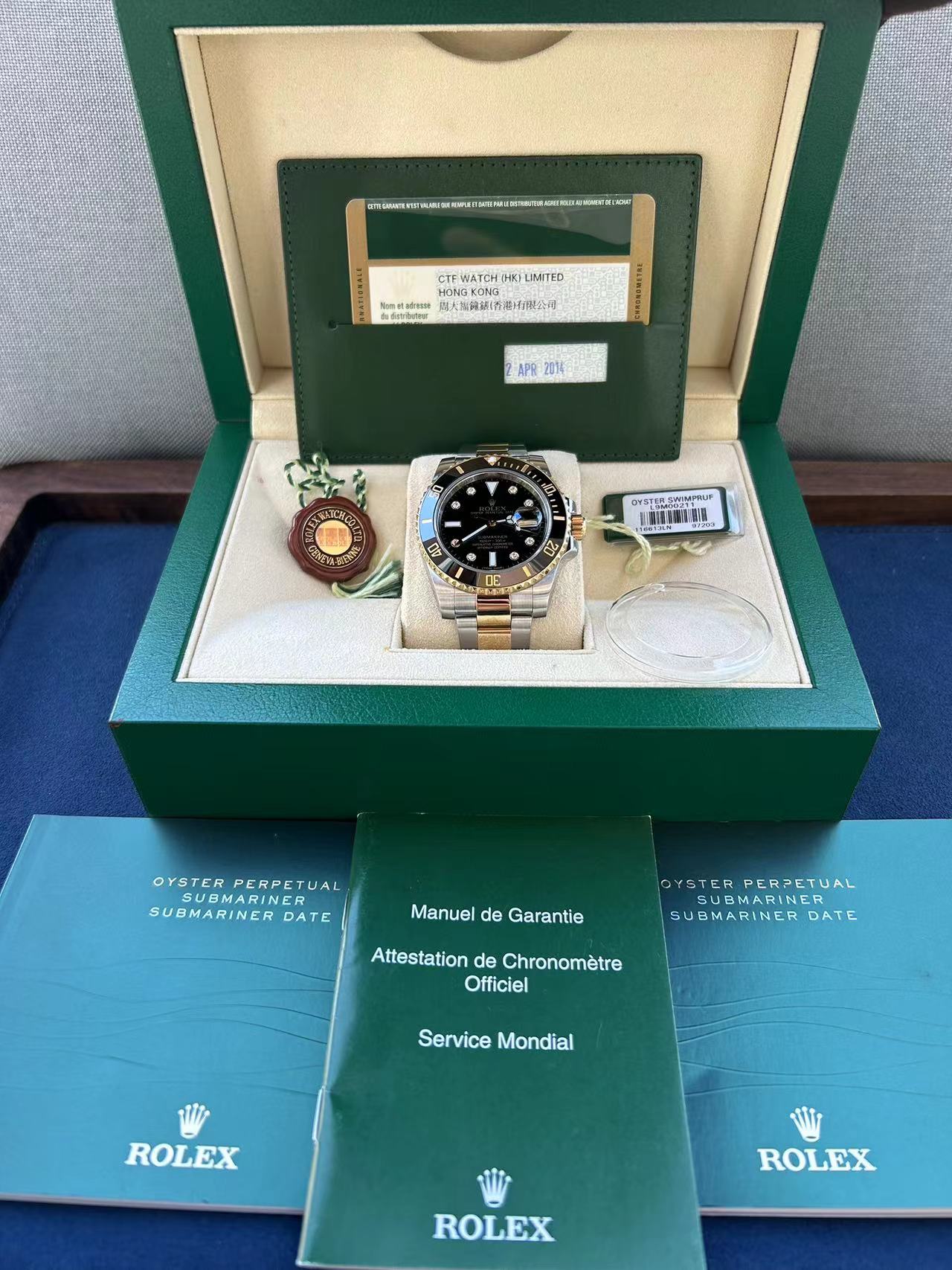 Rolex 116613-LN-97203 detail 6