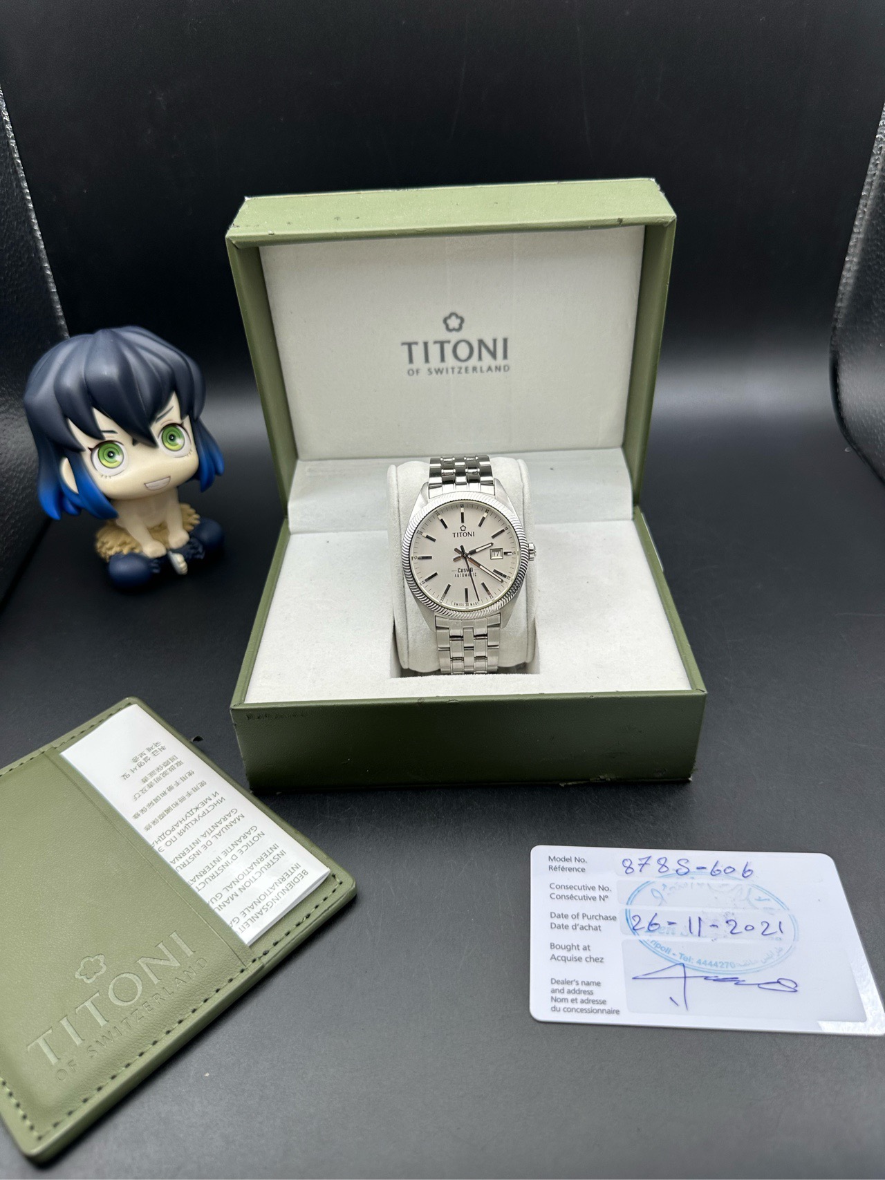 TITONI 878 S-606 detail 7