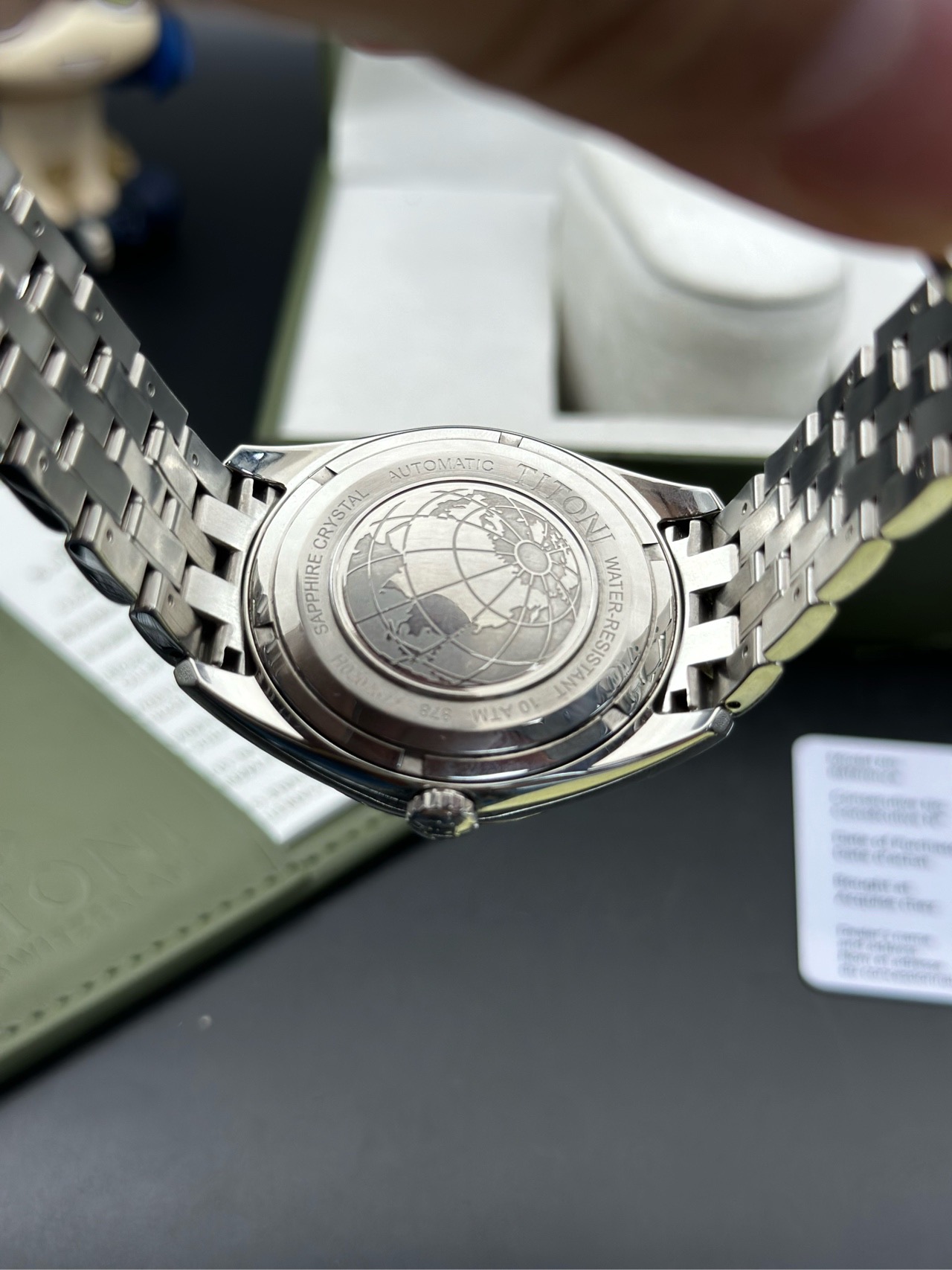 TITONI 878 S-606 detail 6