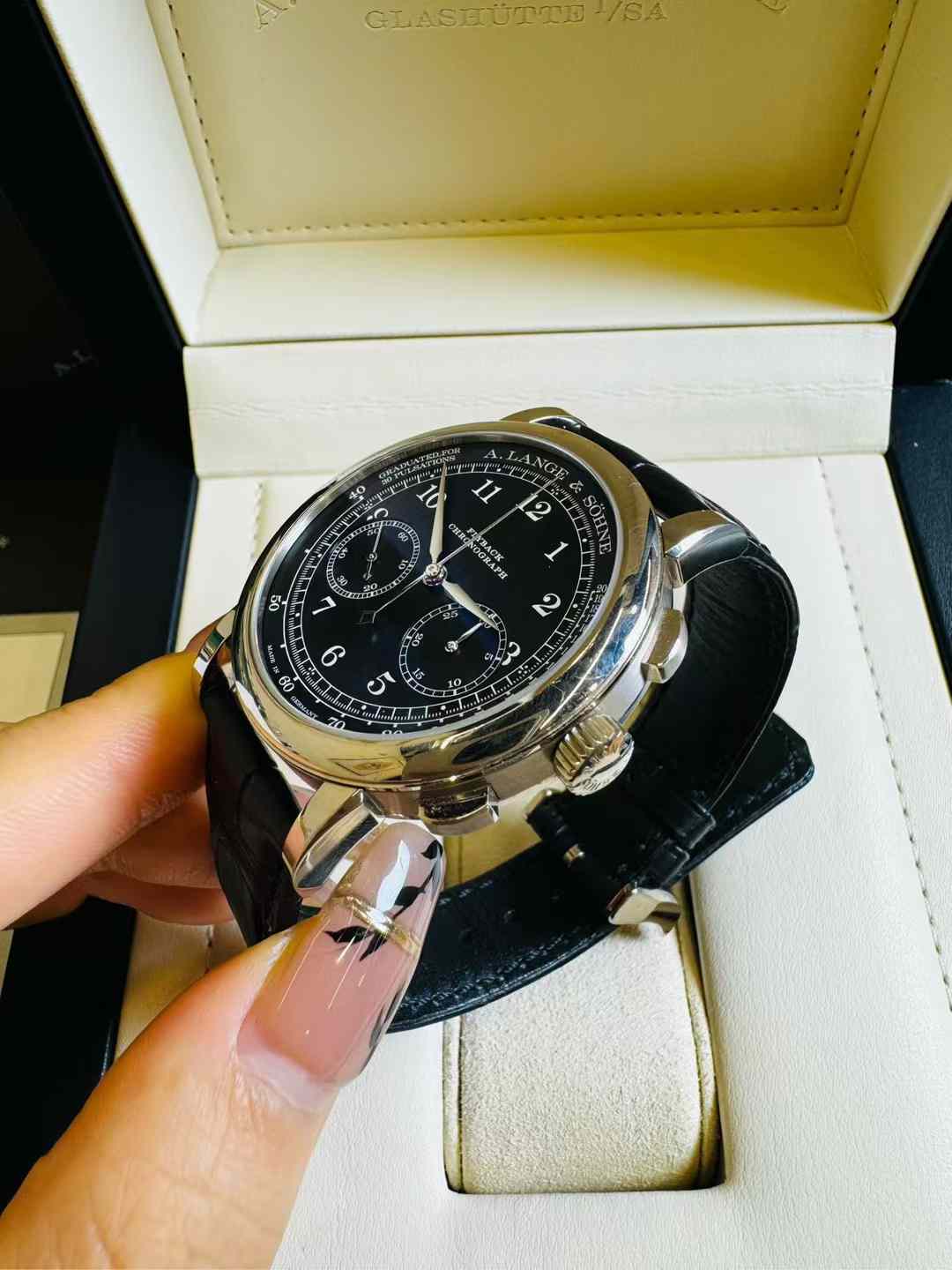 A. Lange & S&ouml;hne 414.028 detail 2
