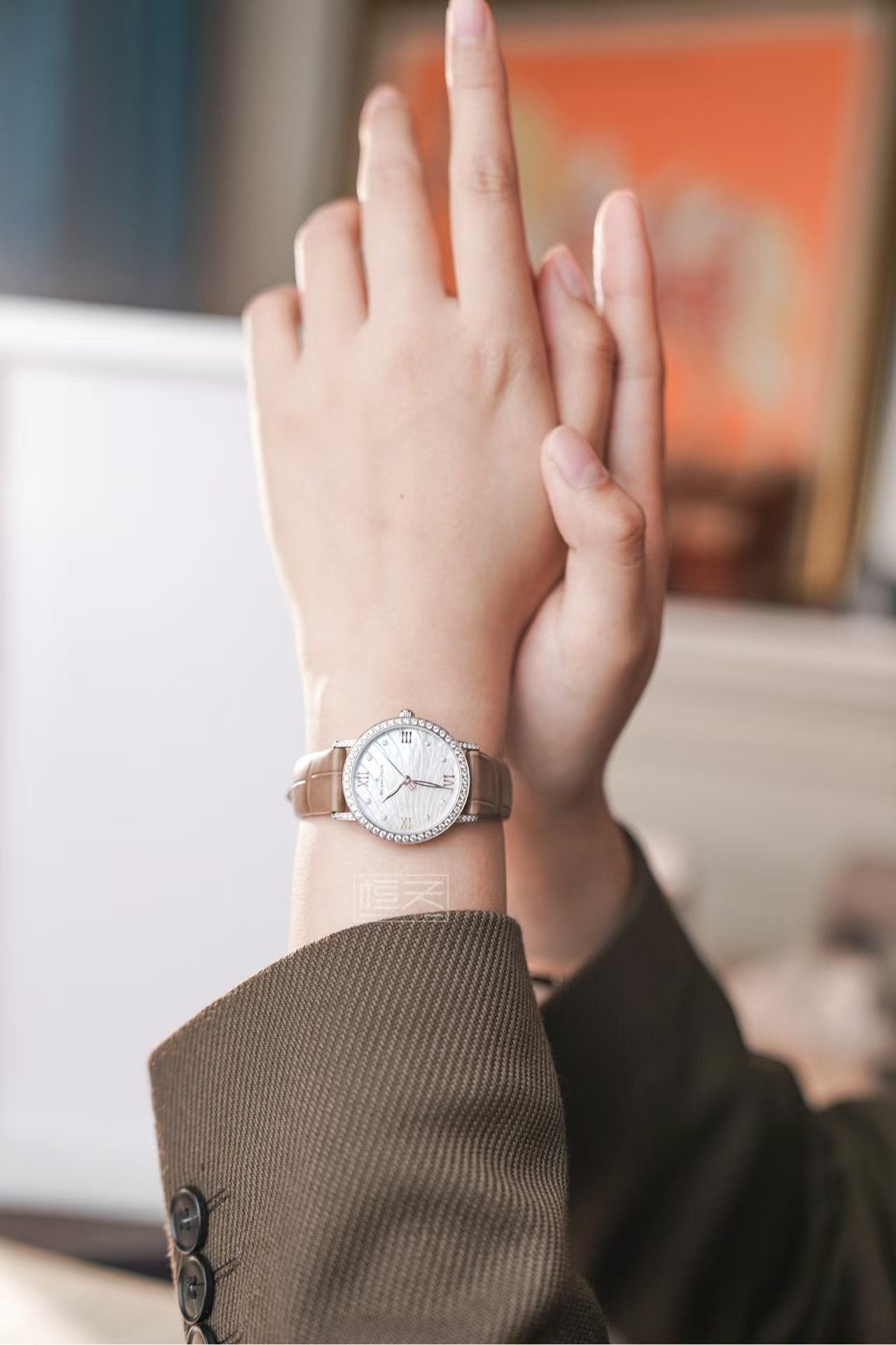 Blancpain 6104 4654 55A detail 2