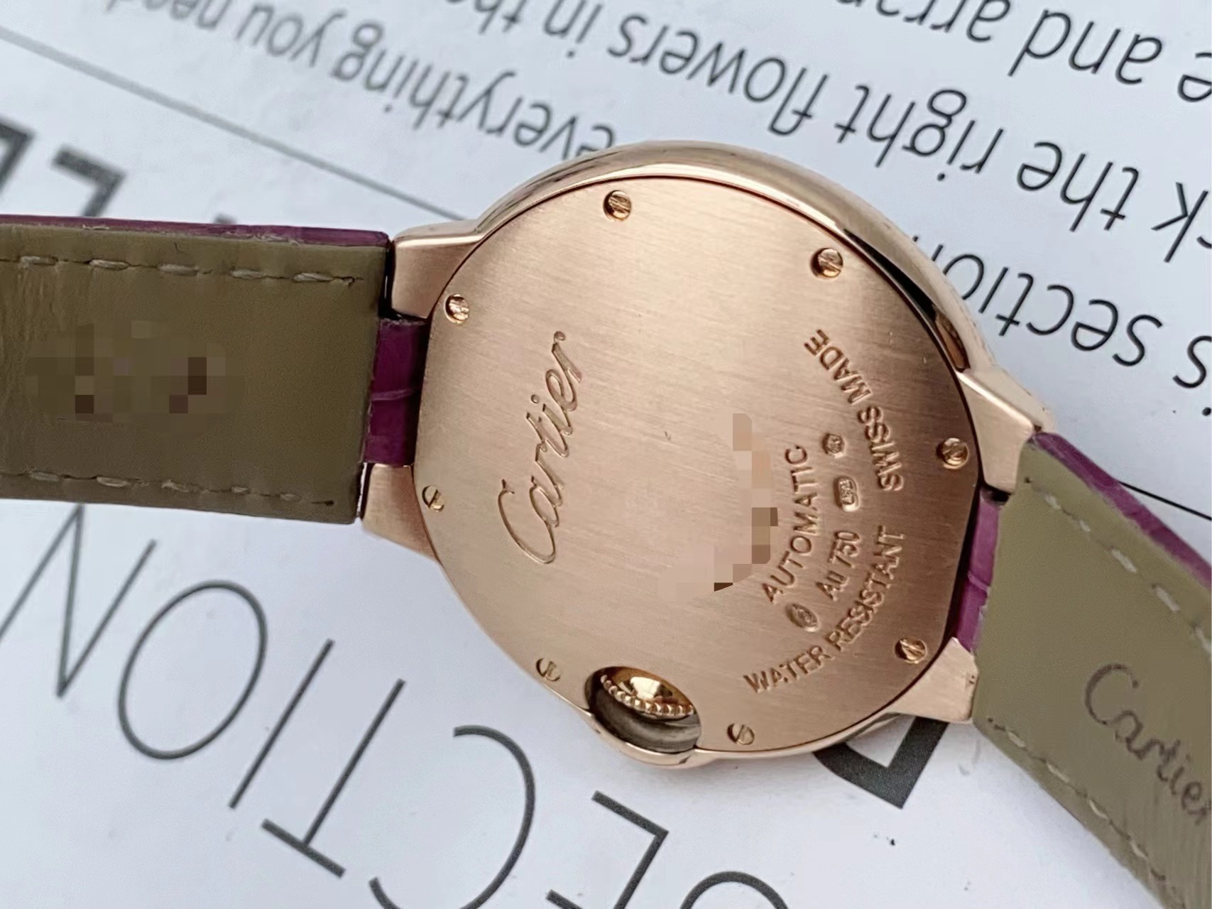 Cartier WE902036 detail 7