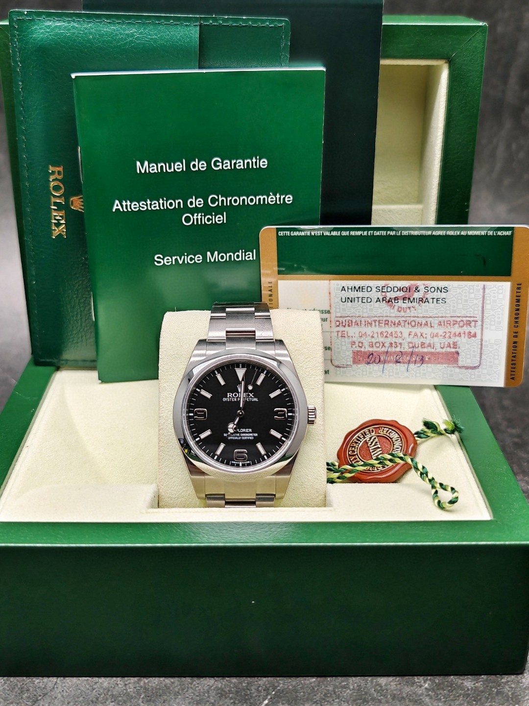 Rolex 214270 detail 1