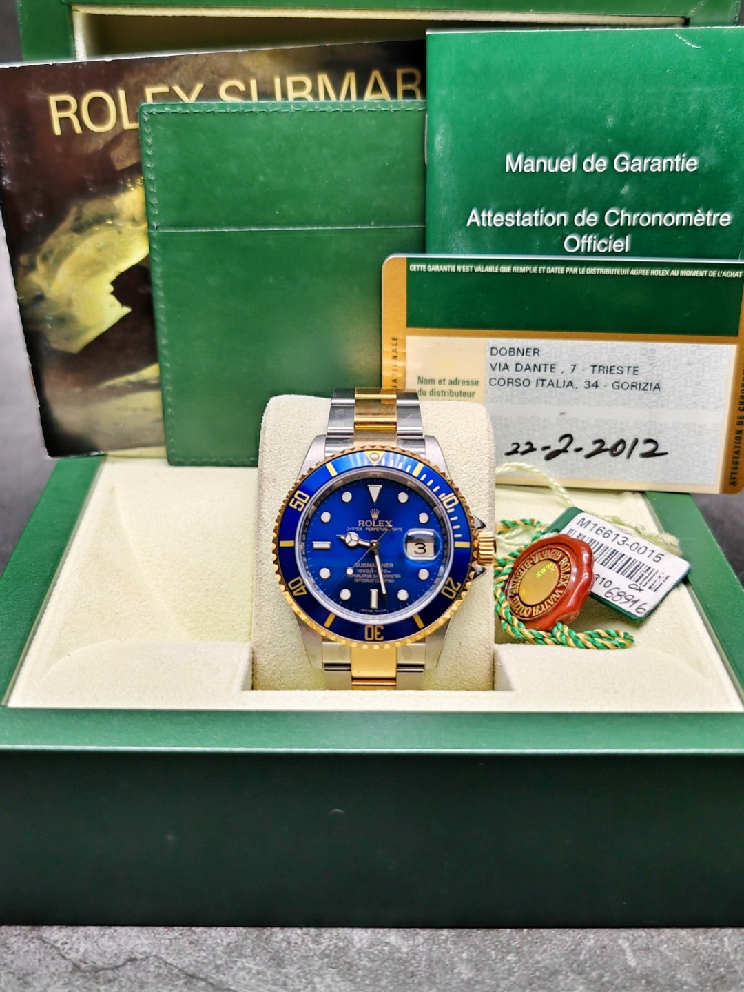 Rolex 16613lb detail 8