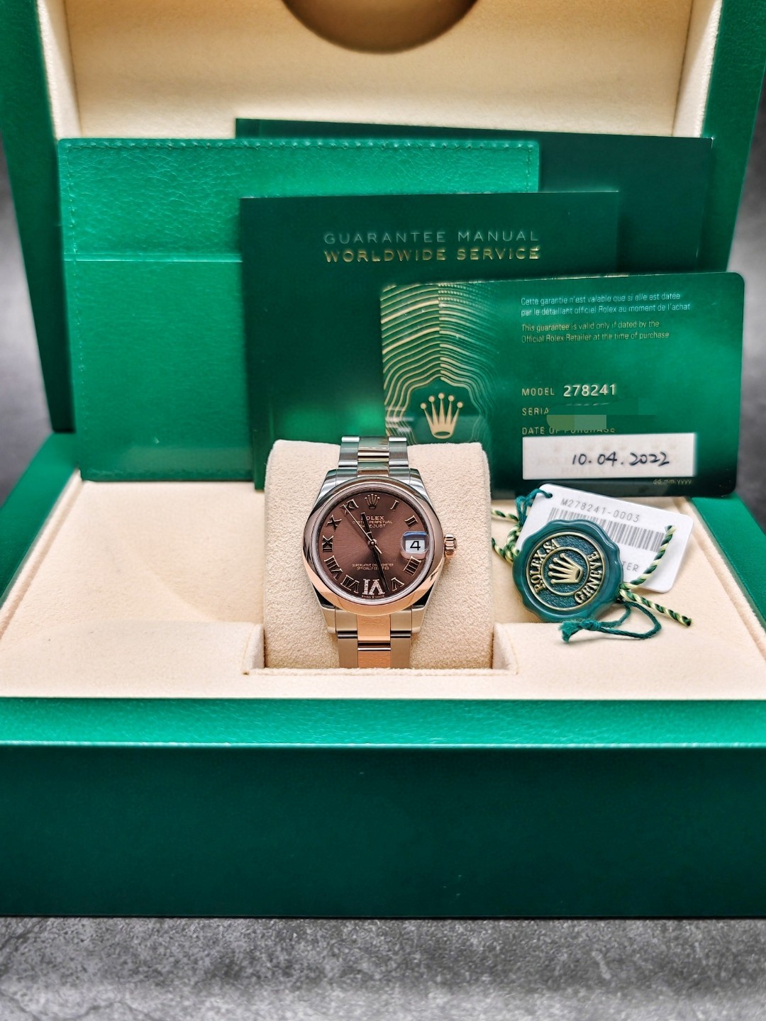 Rolex 278241-0003 detail 7