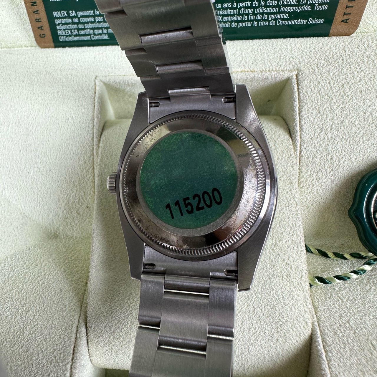 Rolex 115200 detail 3