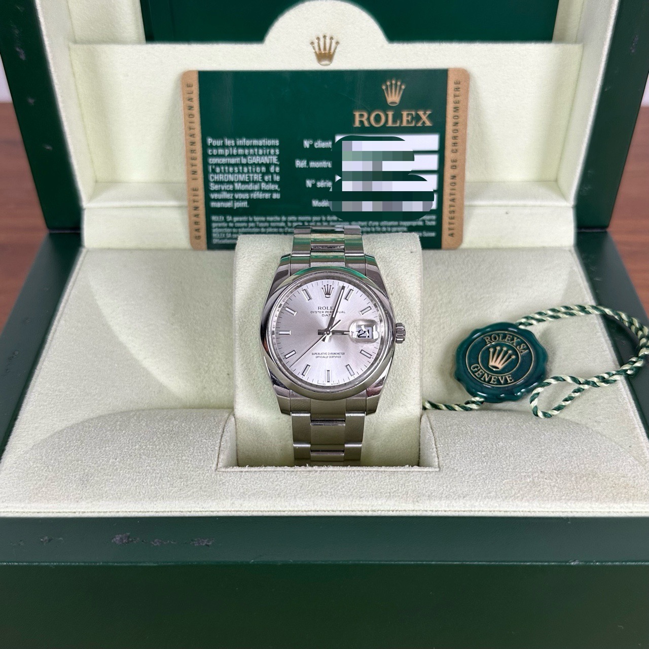 Rolex 115200 detail 2