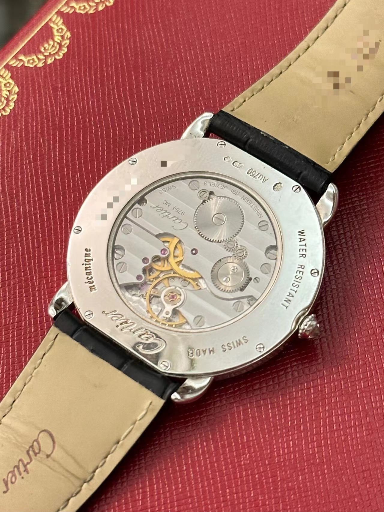 Cartier WR007002 detail 4