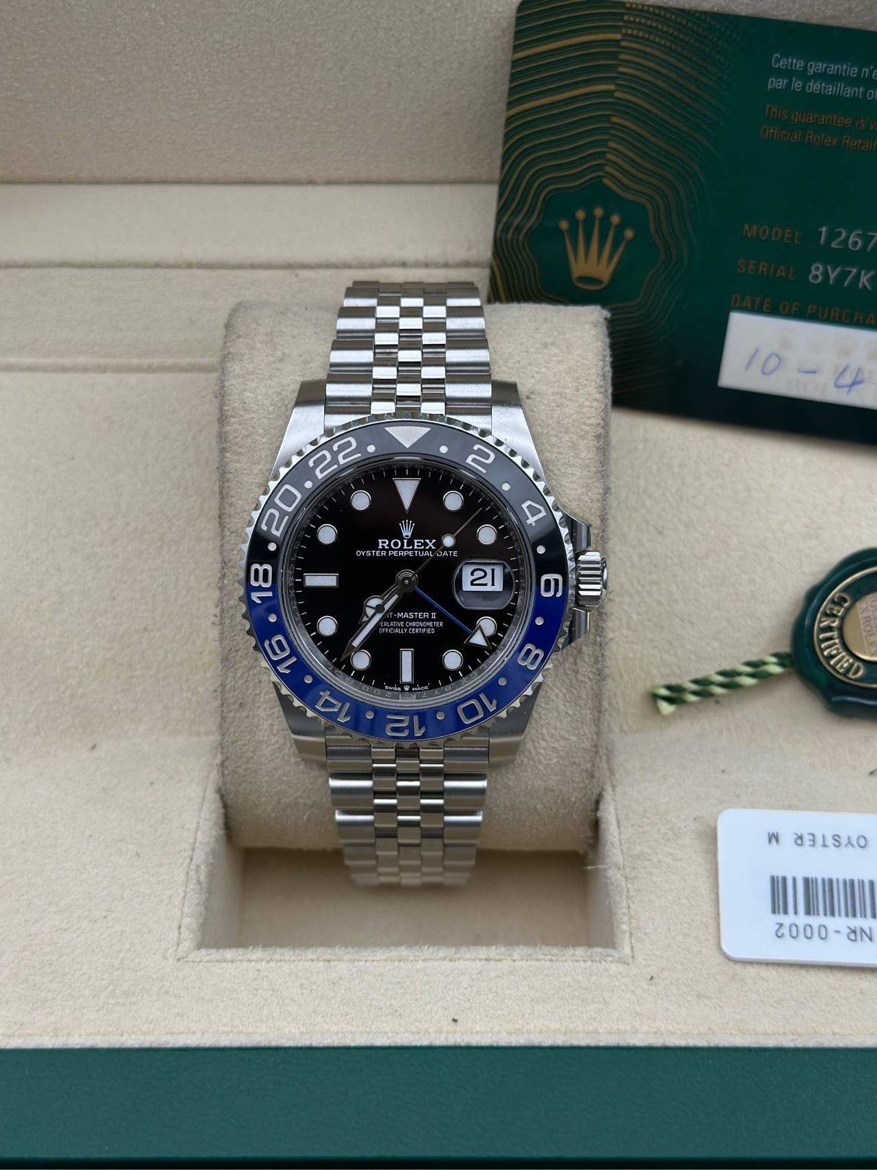 Rolex 126710bInr-0002