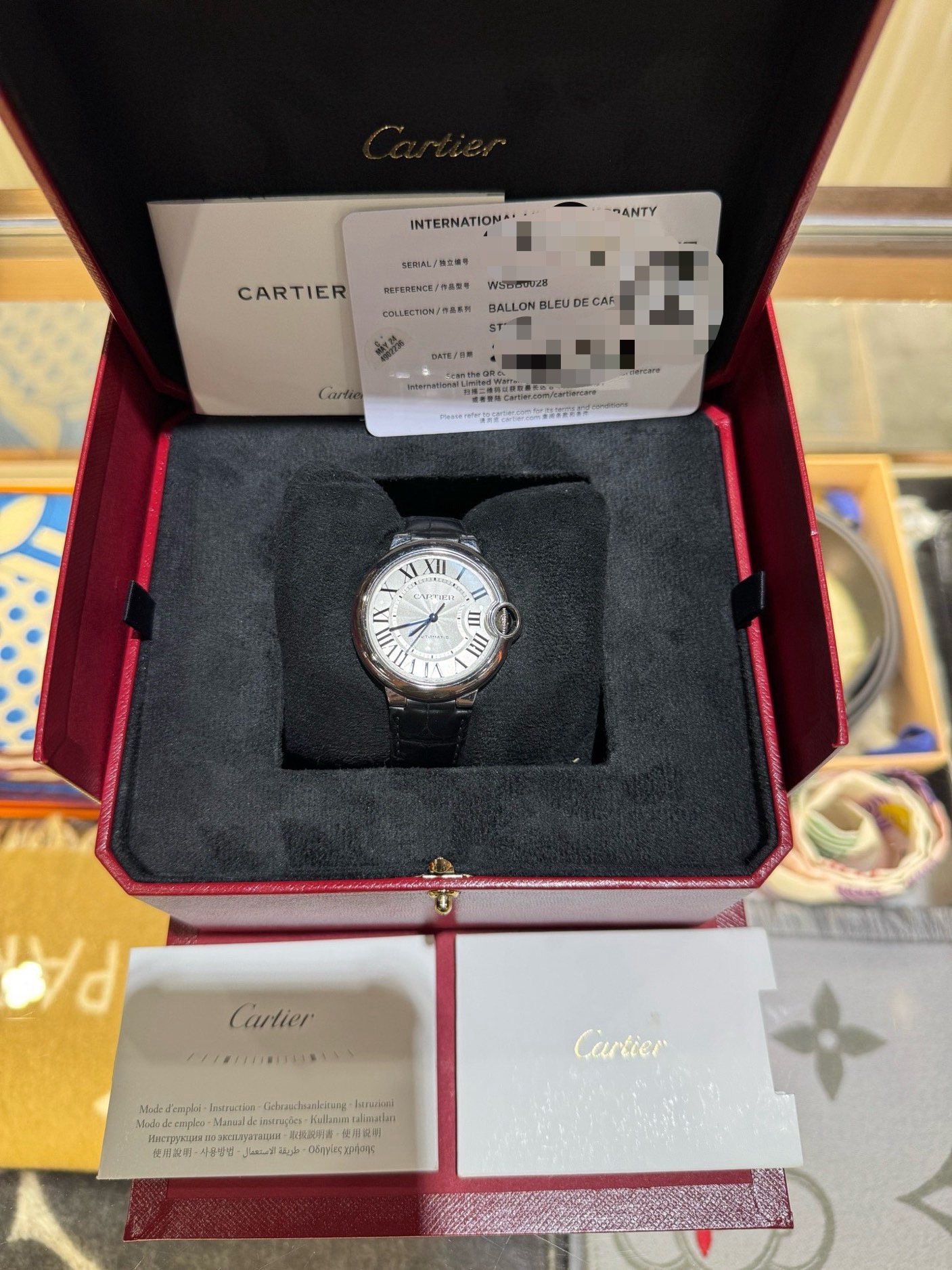 Cartier WSBB0028 detail 1