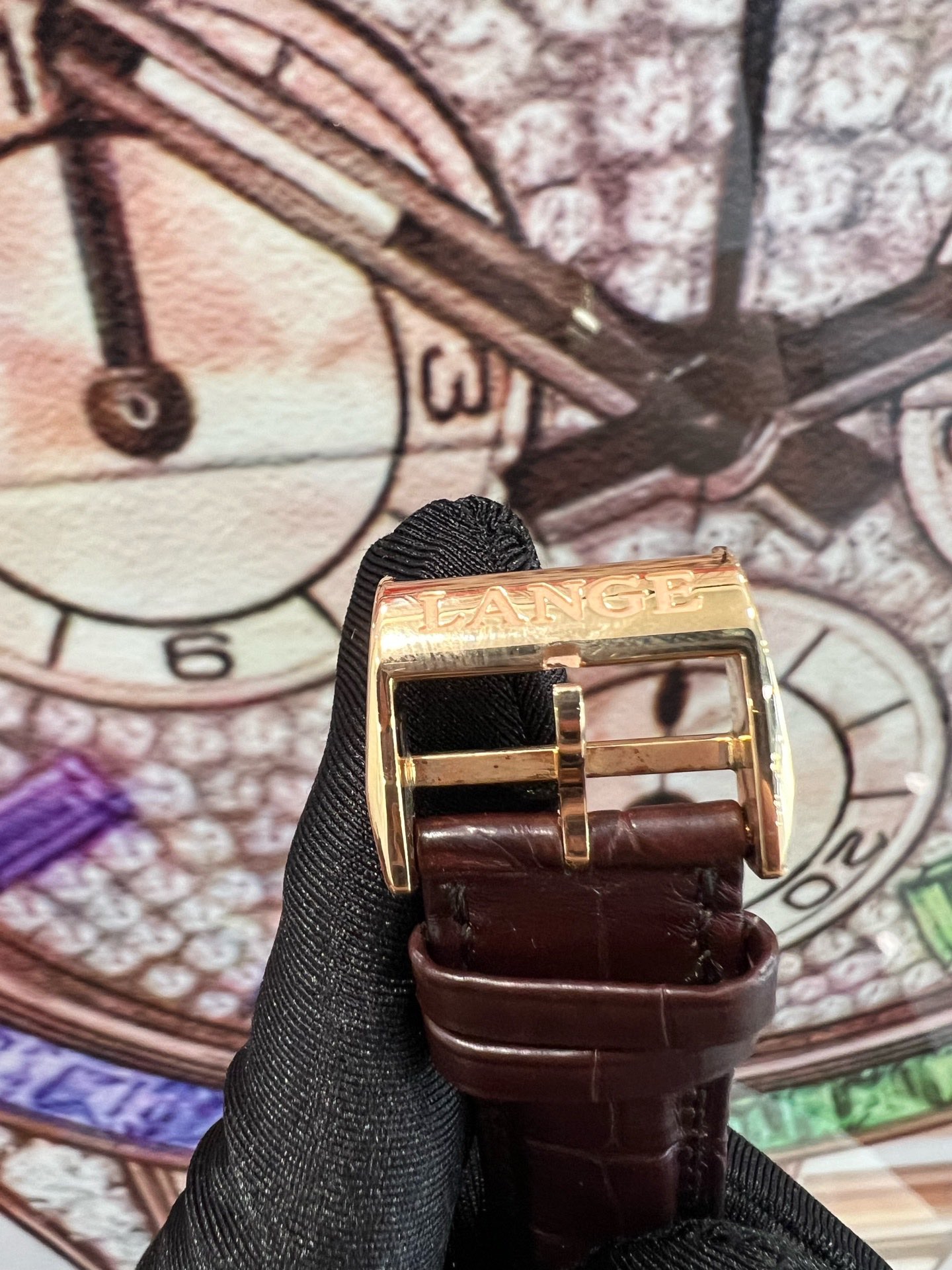 A. Lange & S&ouml;hne 405.031 detail 2