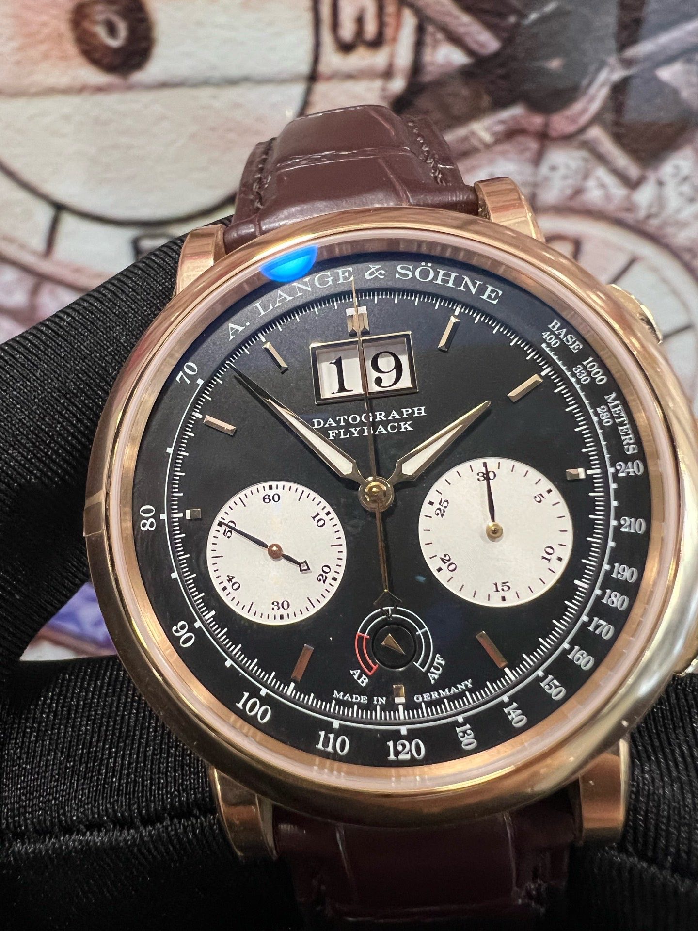 A. Lange & S&ouml;hne 405.031 detail 1