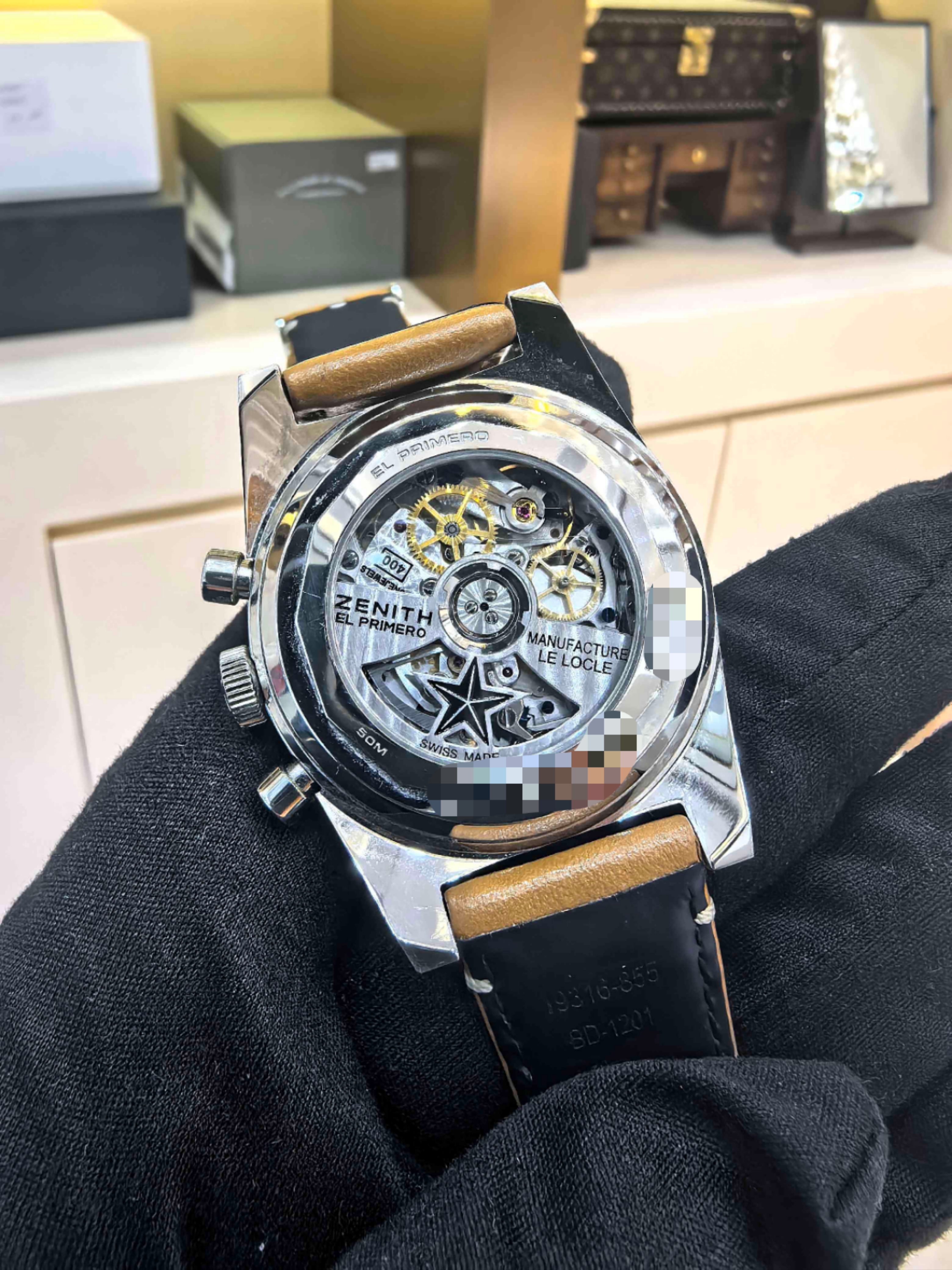 Zenith 03.A384.400 / 385.C855 detail 5