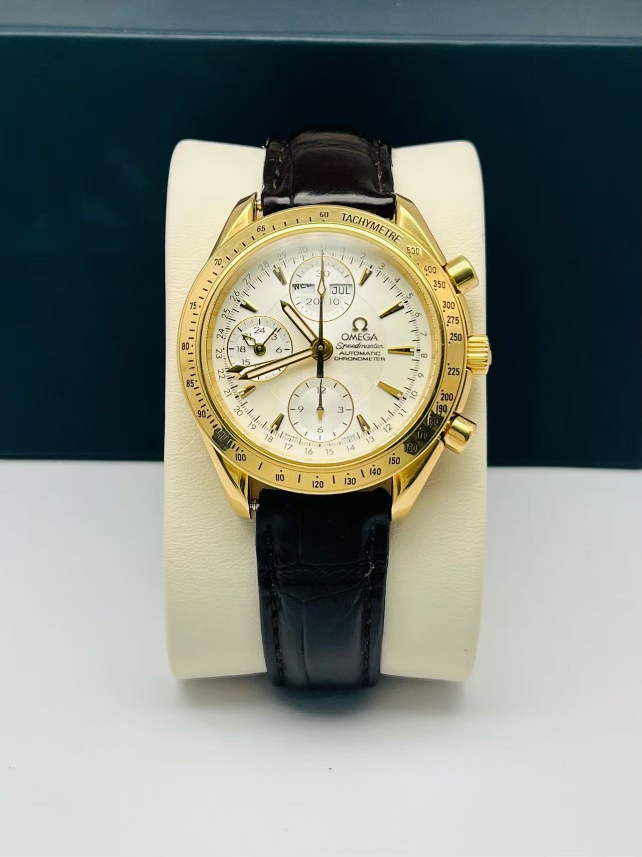Omega 323.53.40.44.02.001: The Power Symbol on Elite Wrists