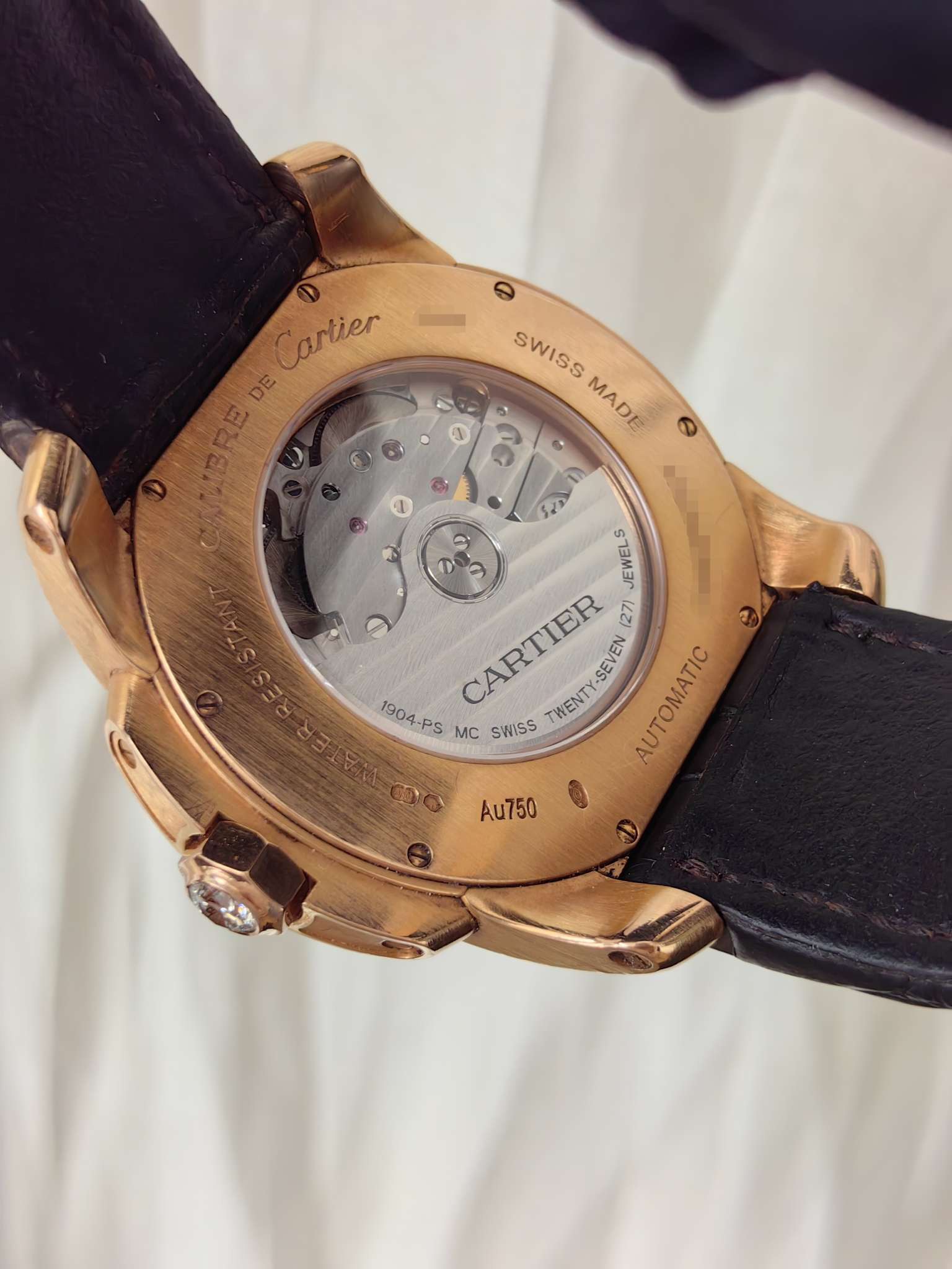 Cartier WF100005 detail 3
