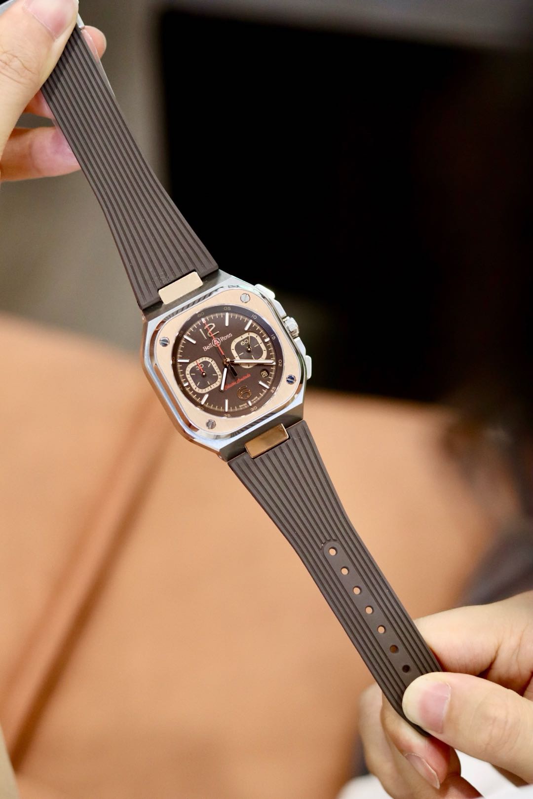 Bell & Ross BRO5C-LDA / SSG detail 4