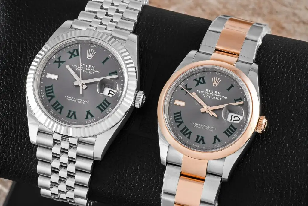Rolex Watch Wimbledon vs. Datejust Green Dial: What&rsquo;s the Difference?