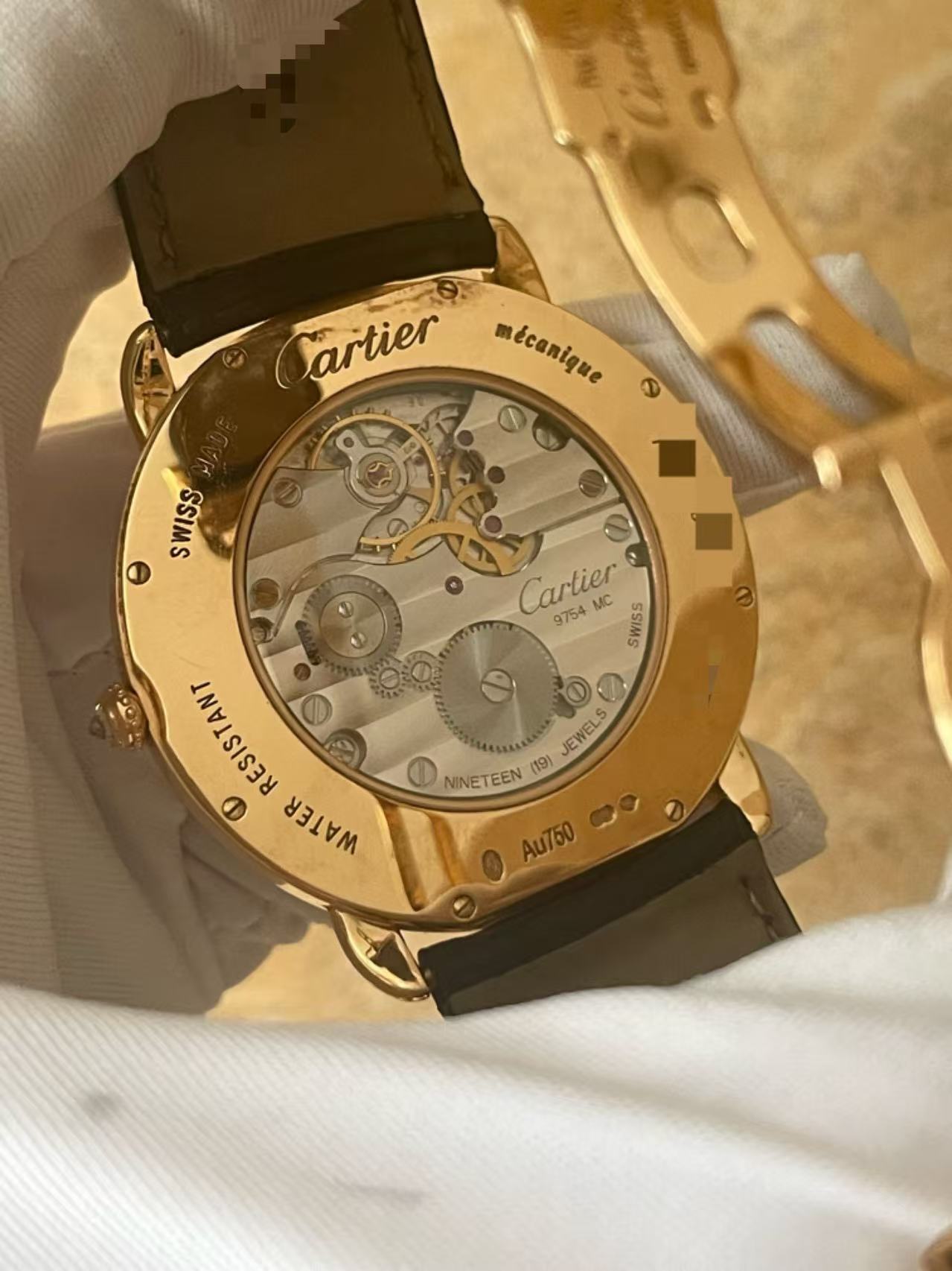 Cartier WR007001 detail 2