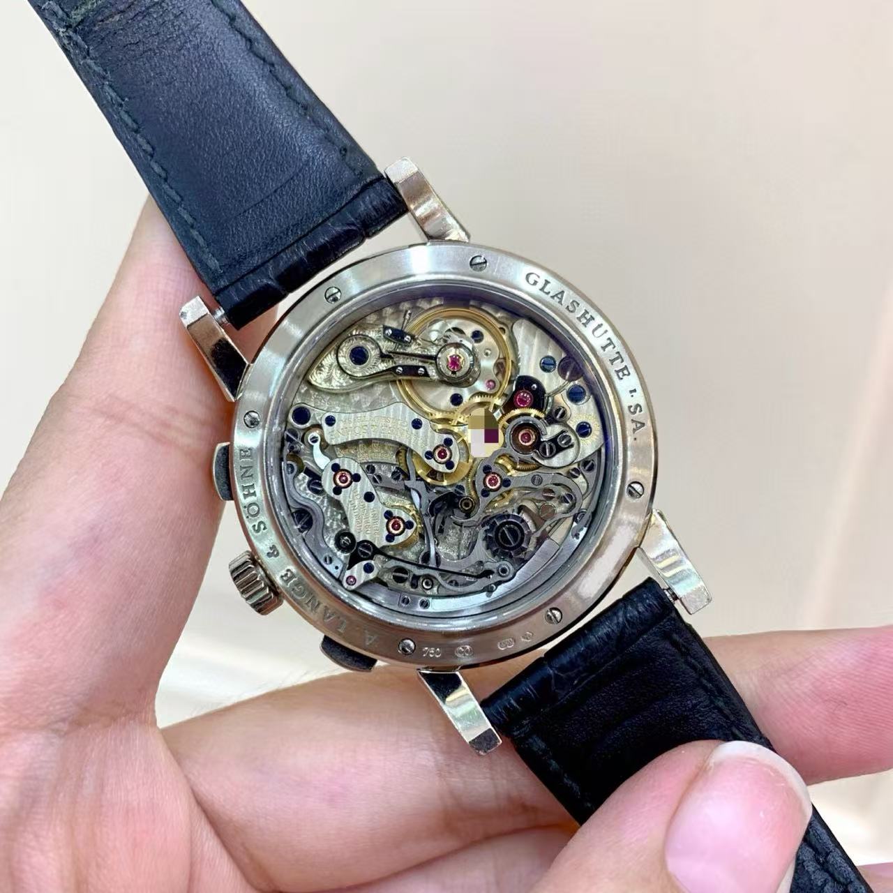 A. Lange & S&ouml;hne 402.026 detail 2
