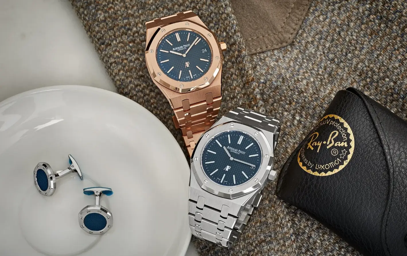 audemars piguet royal oak luxury sports watch with octagonal bezel and integrated bracelet