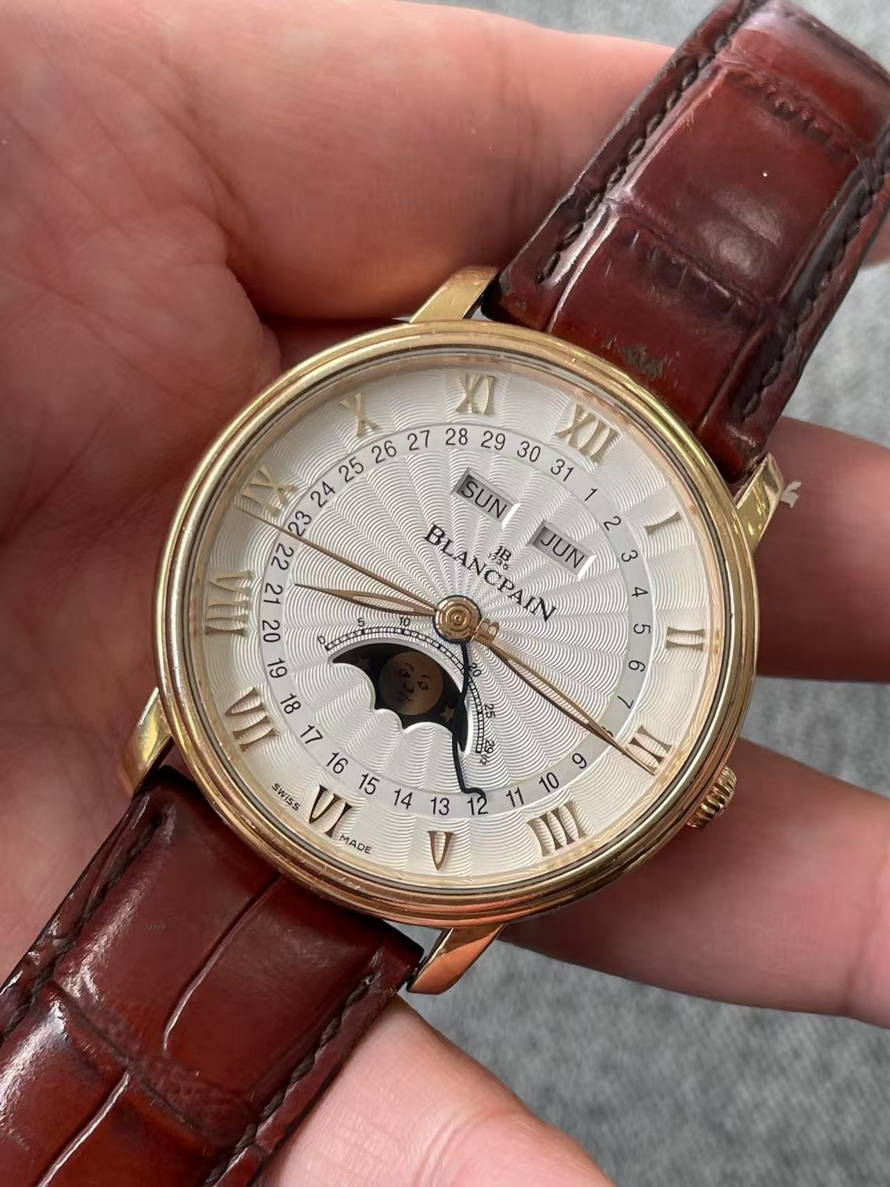 Blancpain 6664-3642-55B detail 1
