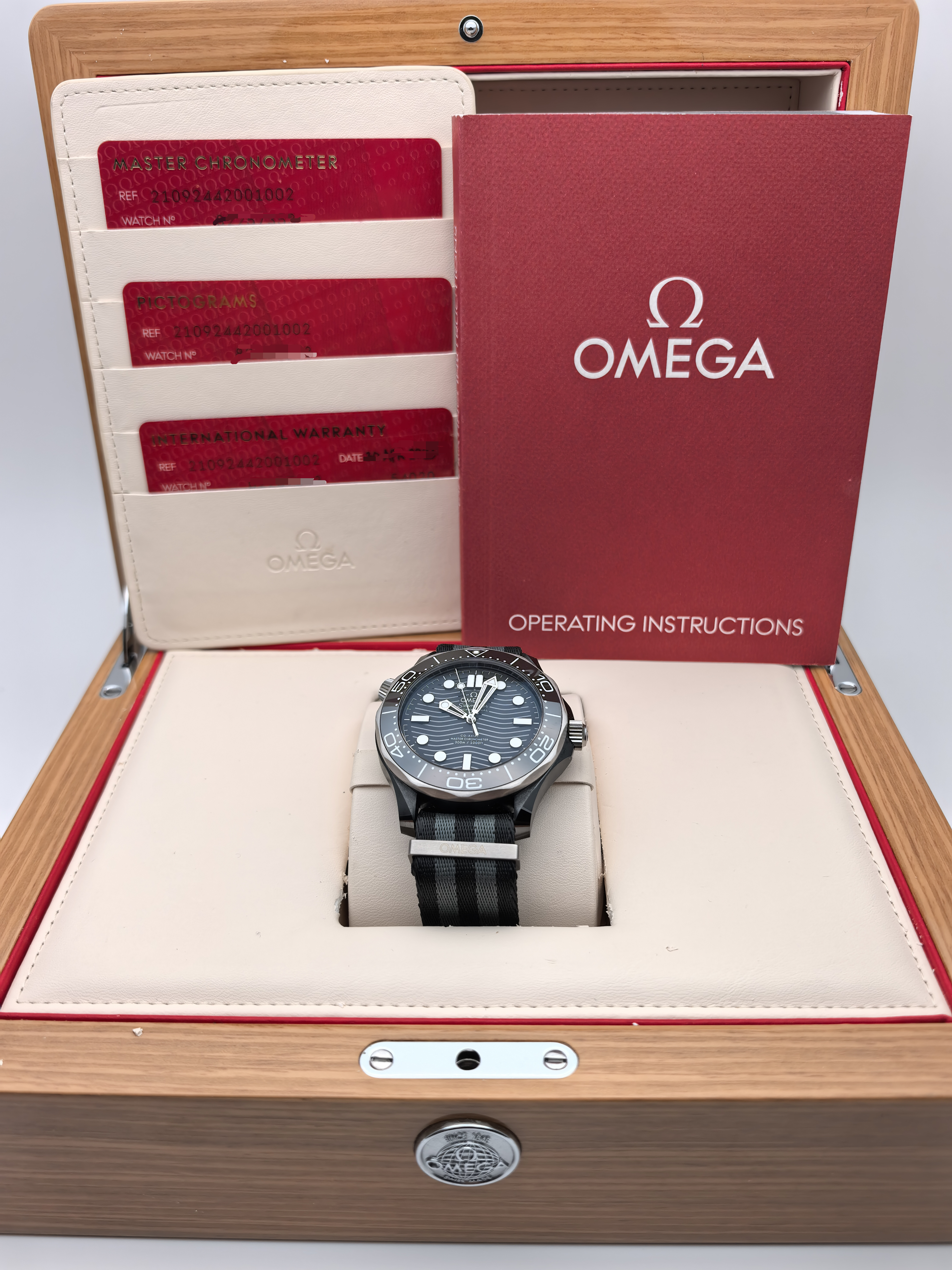 Omega 210.92.44.20.01.002 detail 3
