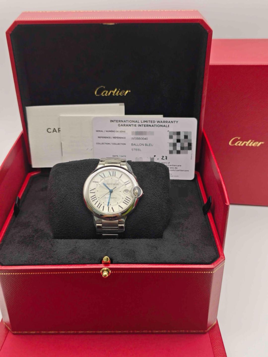 Cartier WSBB0040 detail 7