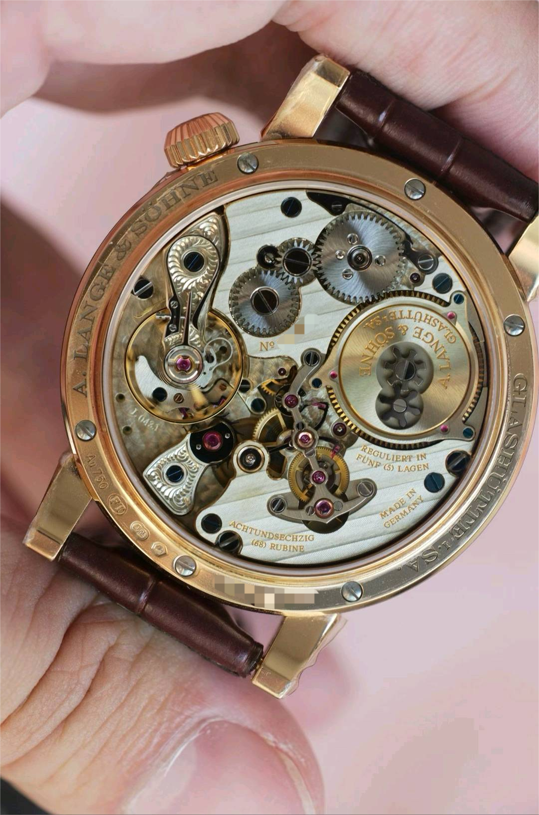 A. Lange & S&ouml;hne 140.032 detail 2
