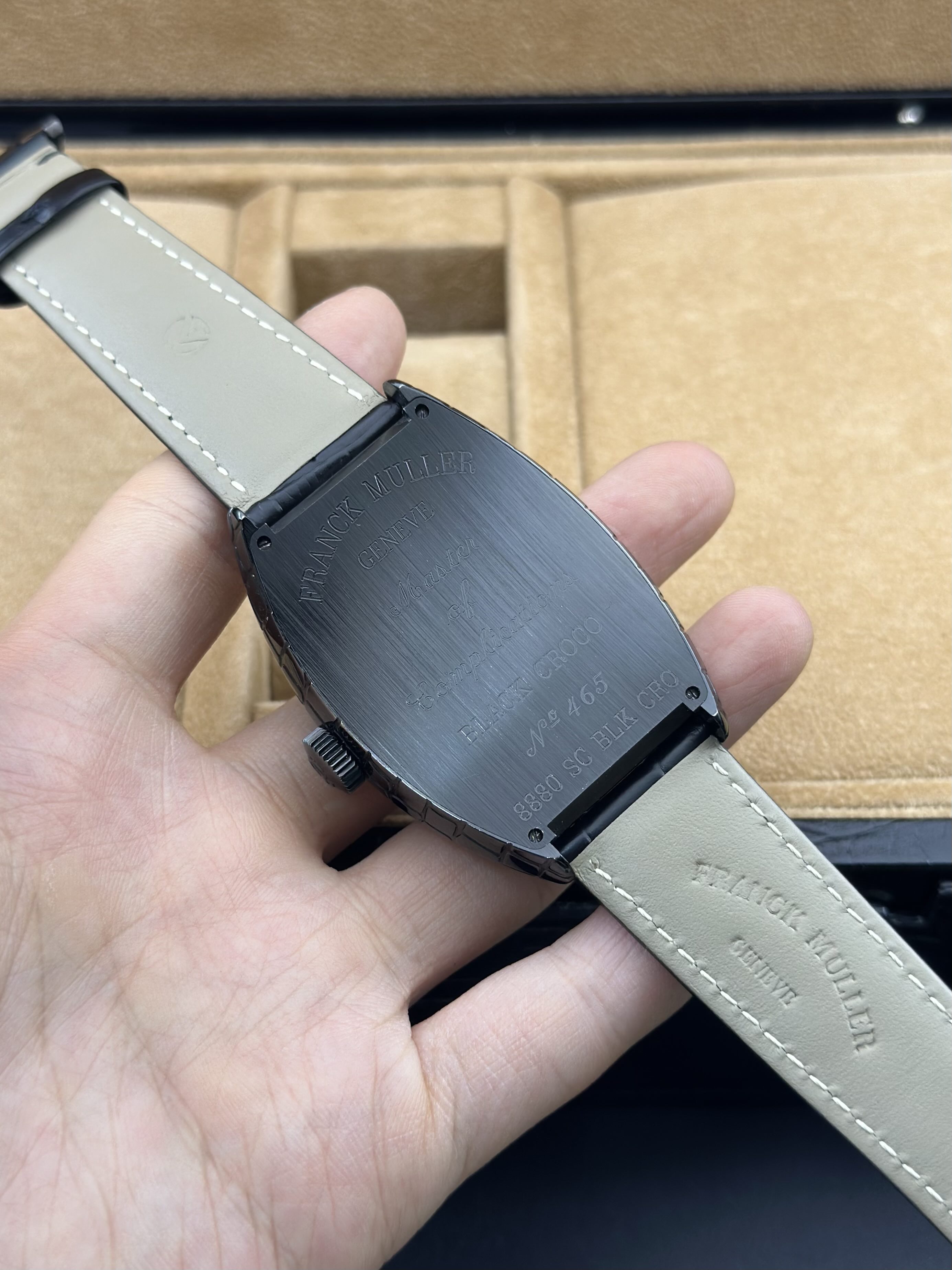 Franck Muller 8880 SC BLACK CROCO detail 6