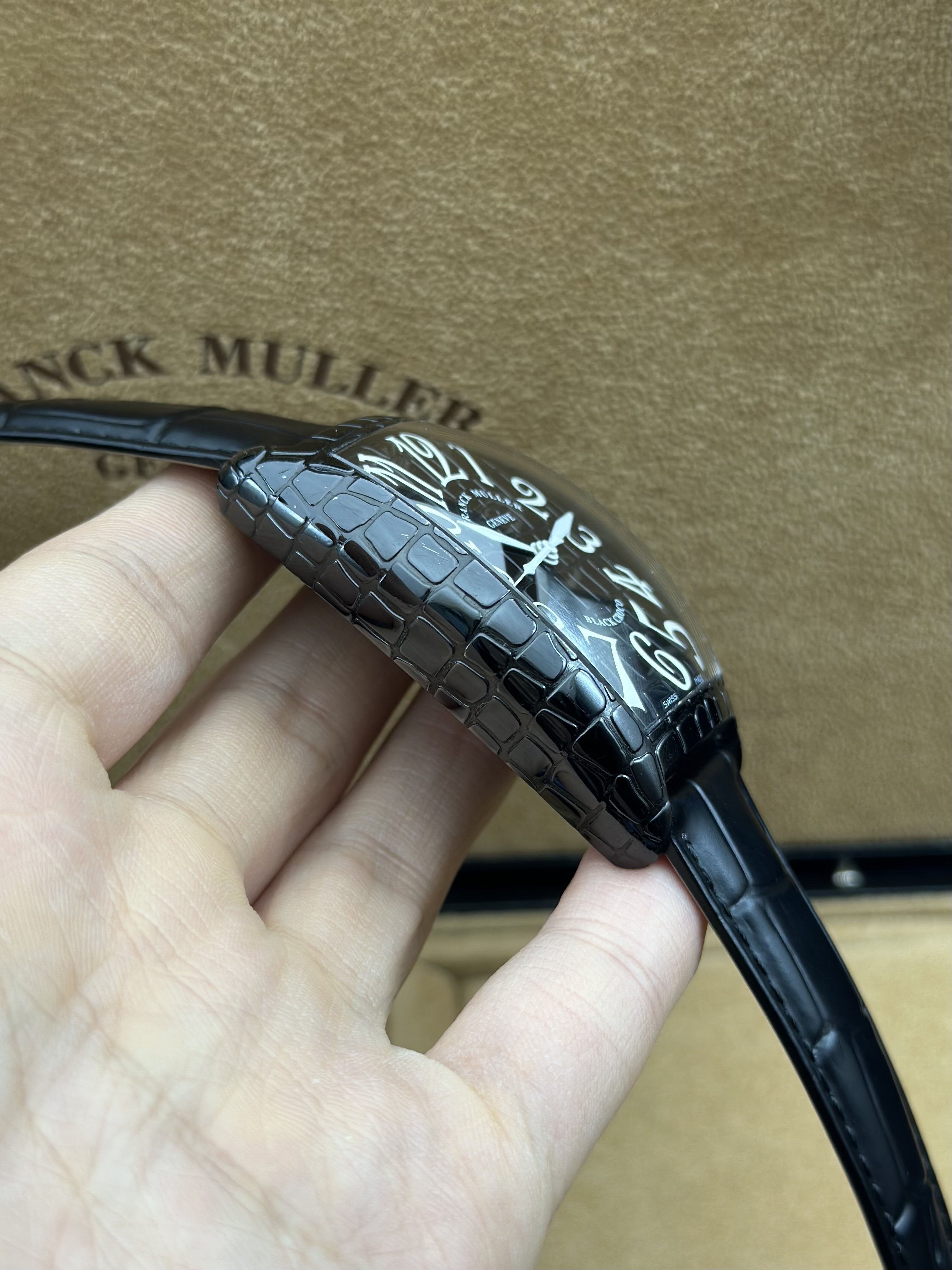 Franck Muller 8880 SC BLACK CROCO detail 2