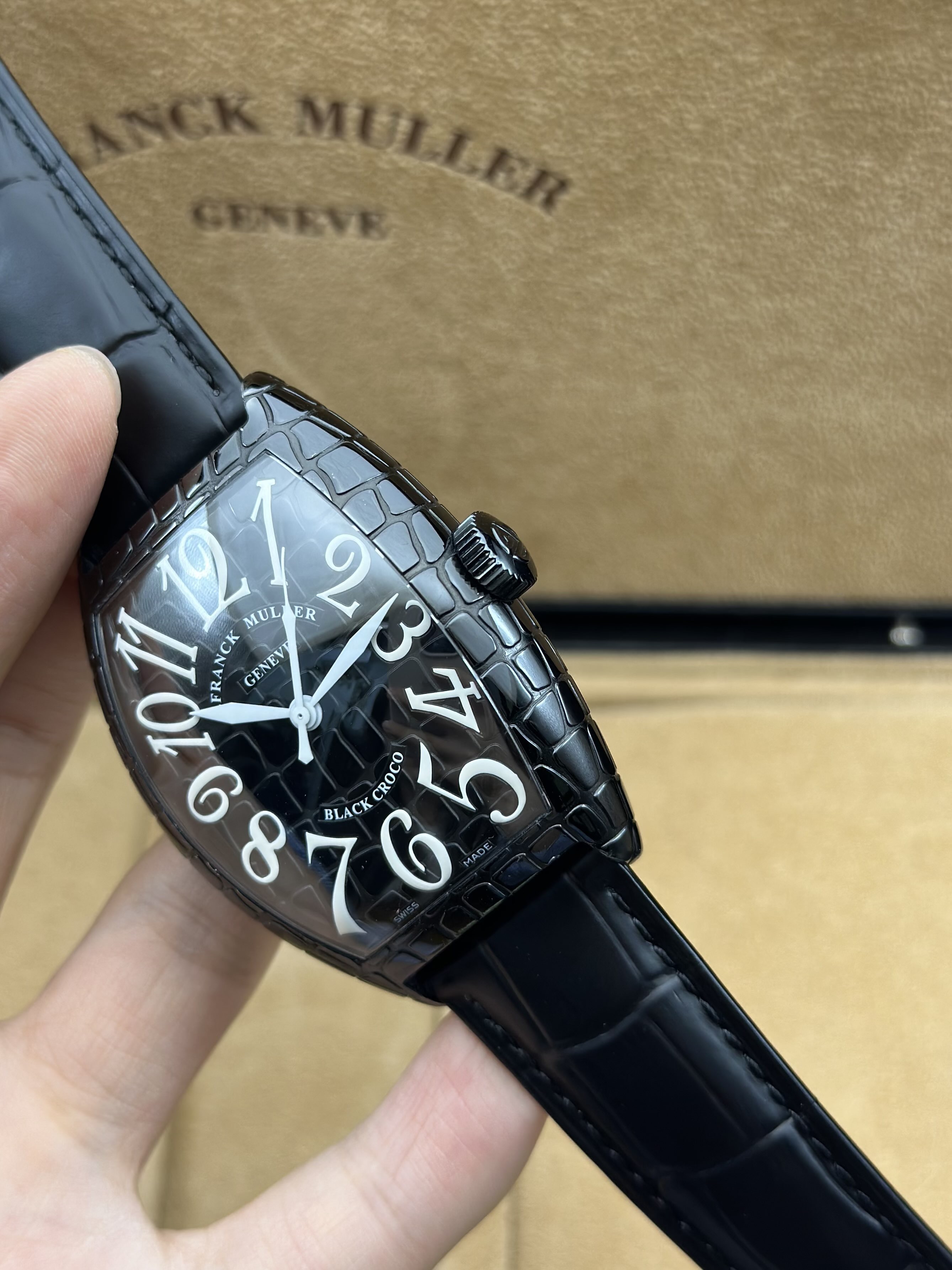 Franck Muller 8880 SC BLACK CROCO detail 3