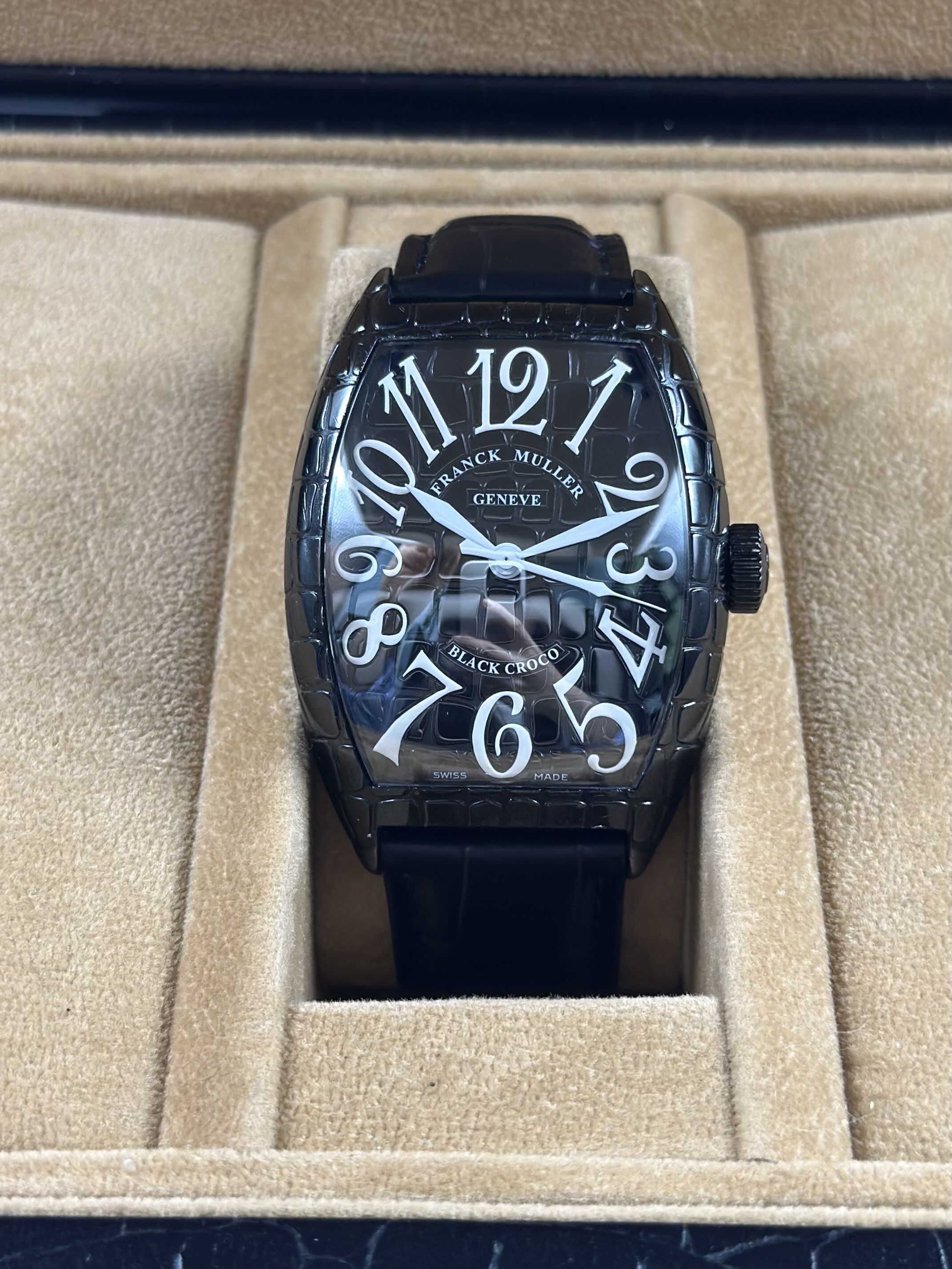 Franck Muller 8880 SC BLACK CROCO