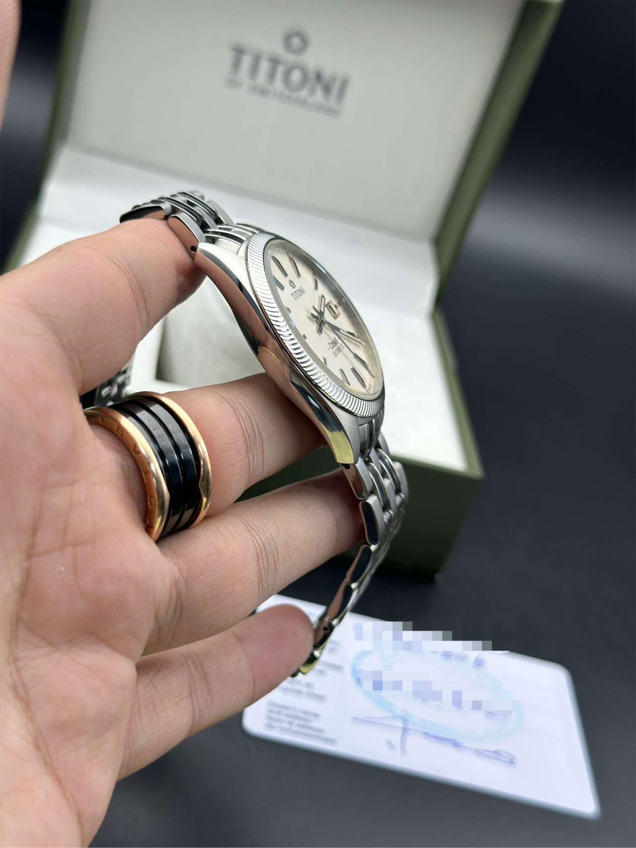 TITONI 878 S-606 detail 3