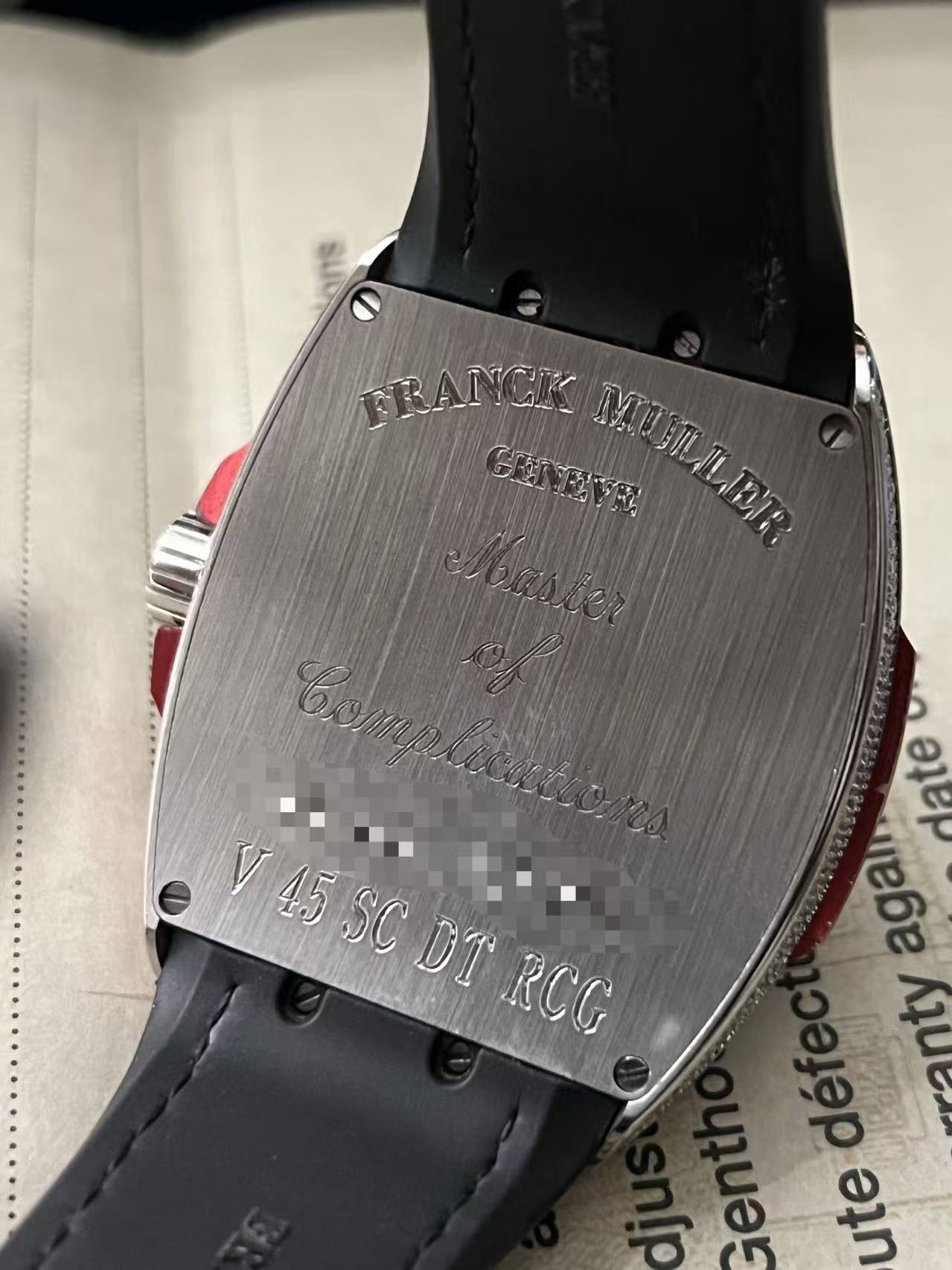 Franck Muller V45 detail 6