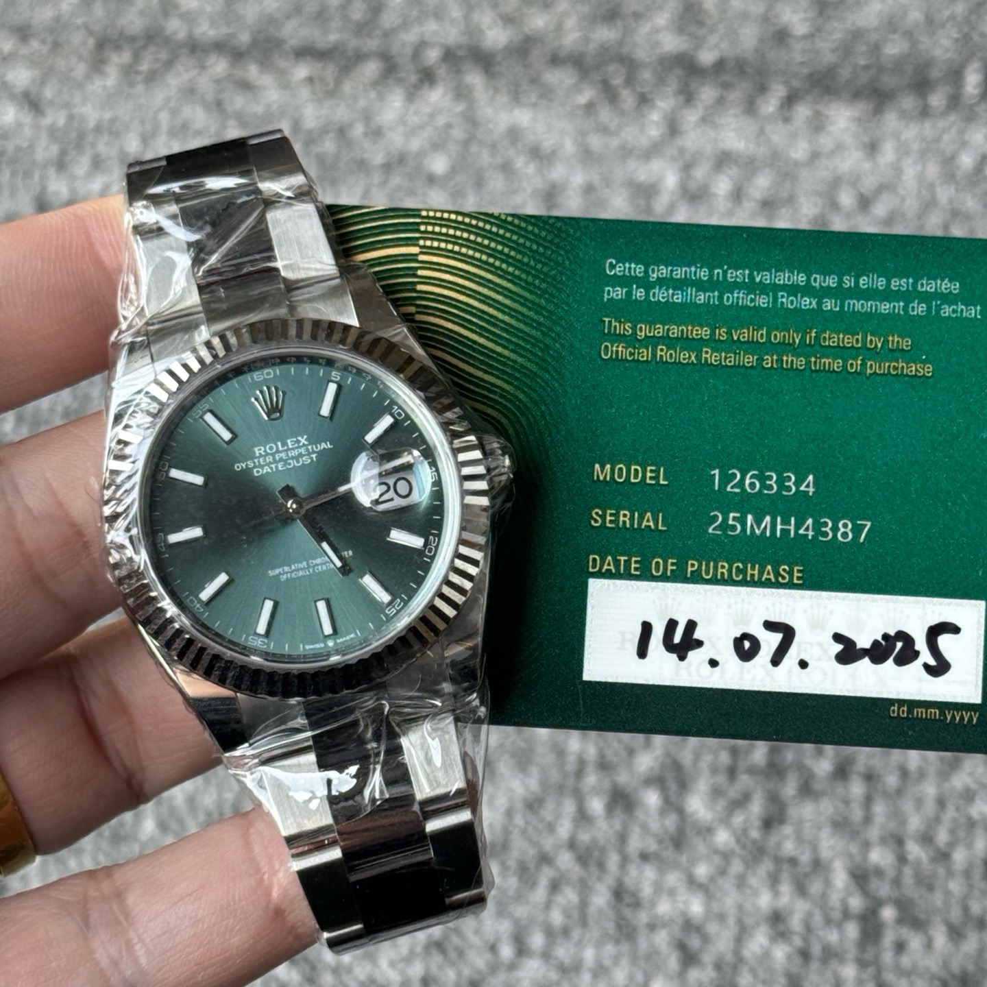 Rolex M126334-0027 detail 4