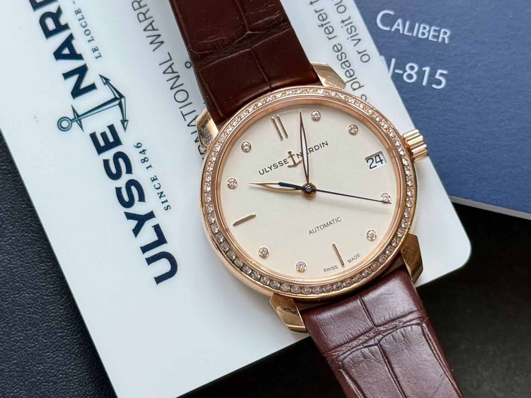 Ulysse Nardin 8106-116B-2 / 990 detail 1