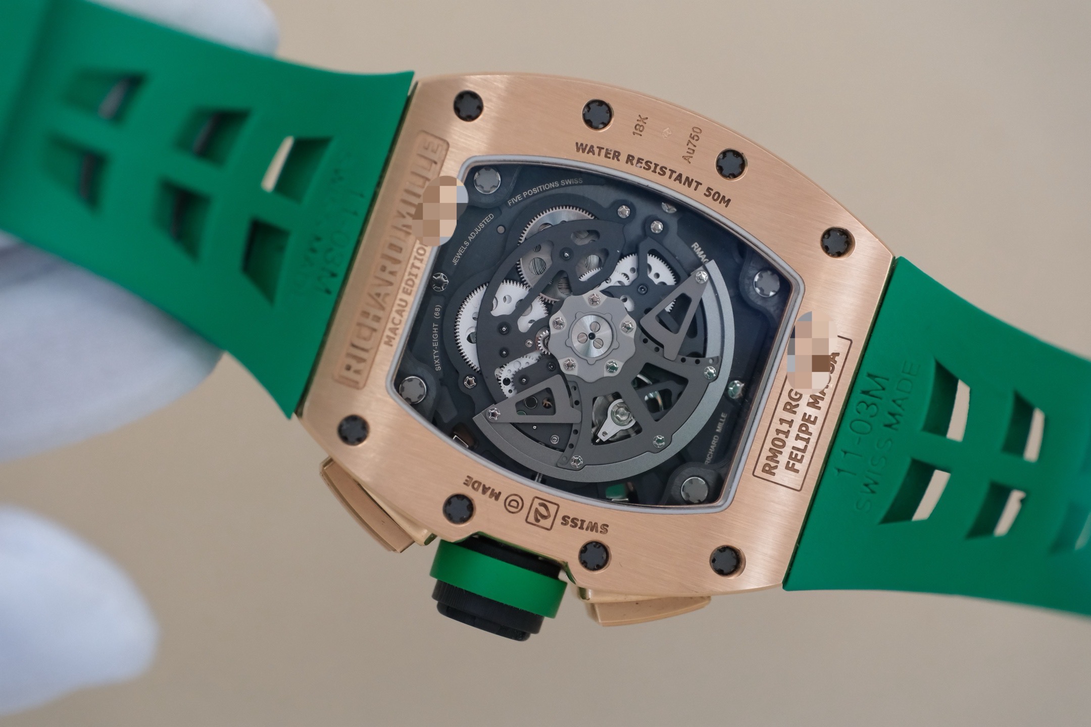 Richard Mille RM011 RG detail 6