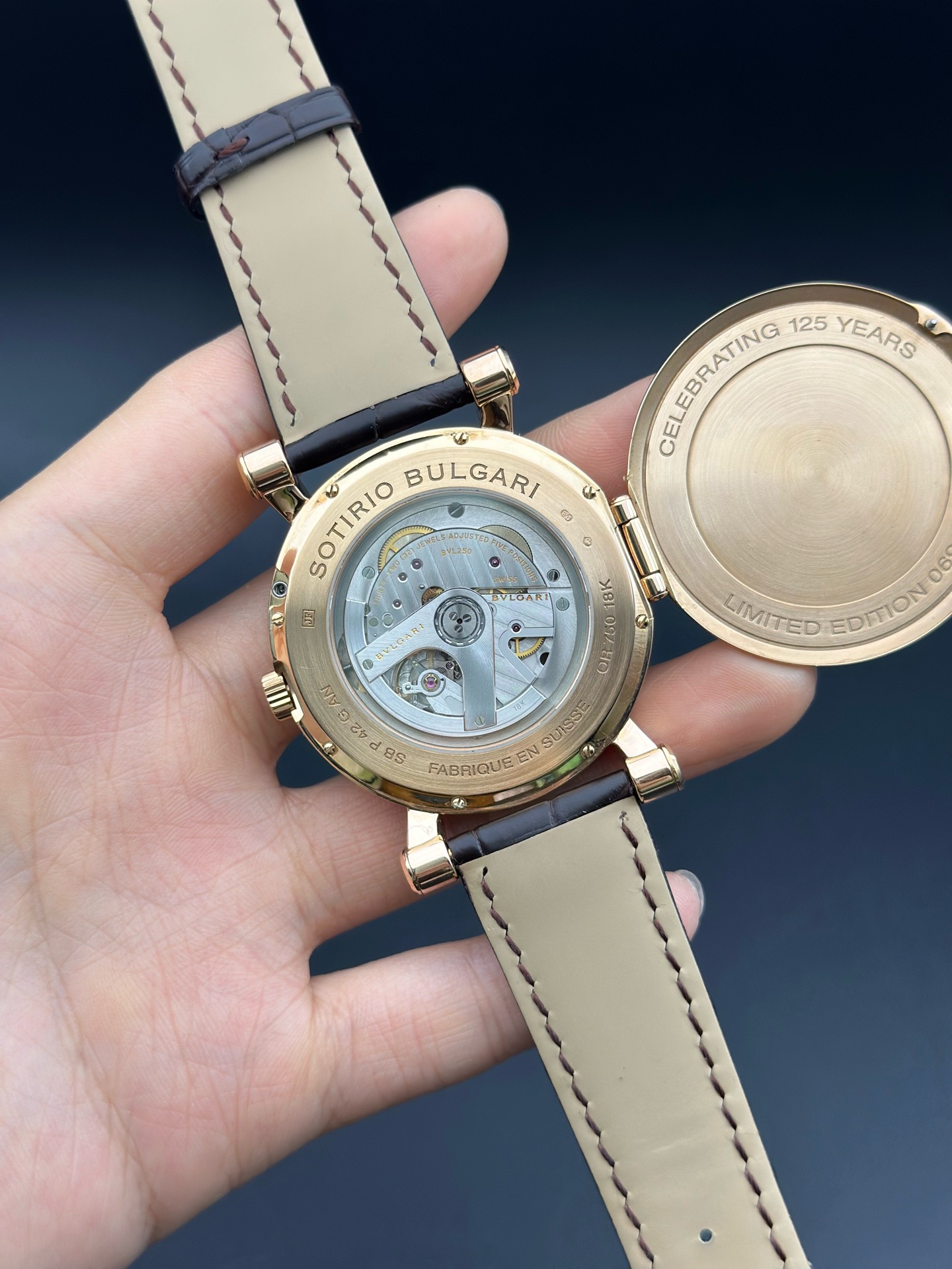 Bulgari SBP42WGLD / 125 detail 7