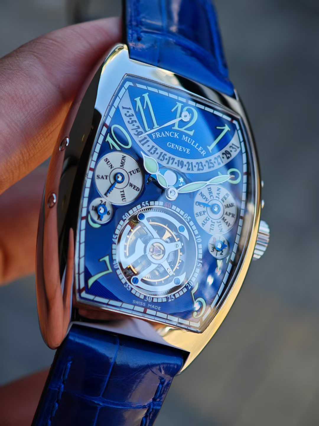 Franck Muller 7880 T QP detail 2