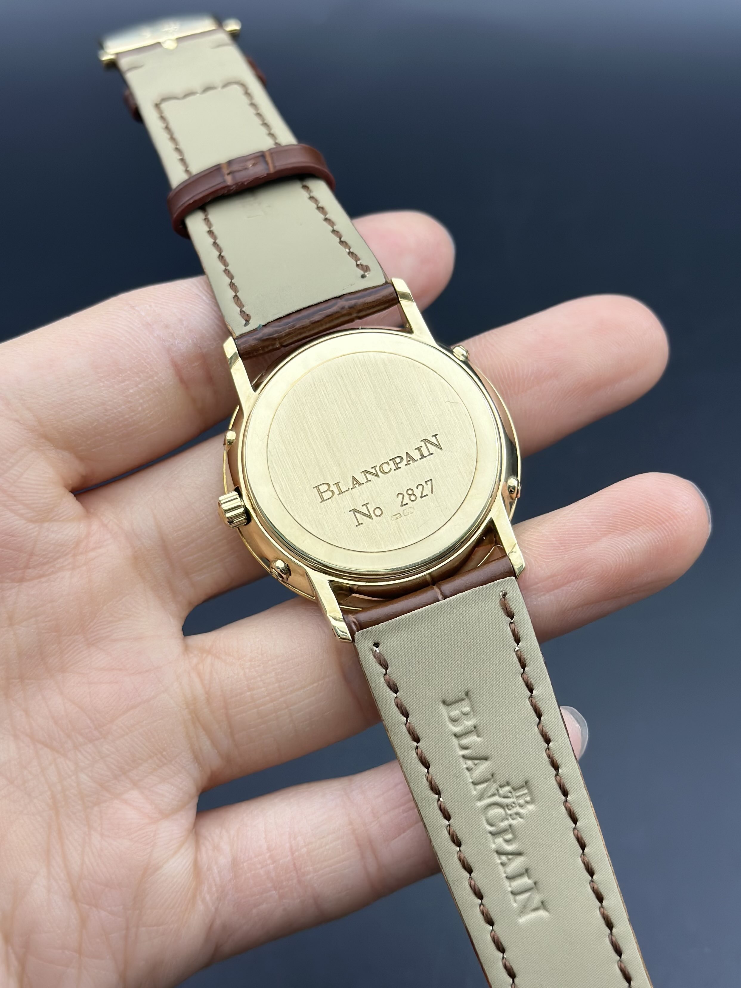 Blancpain vintage detail 6