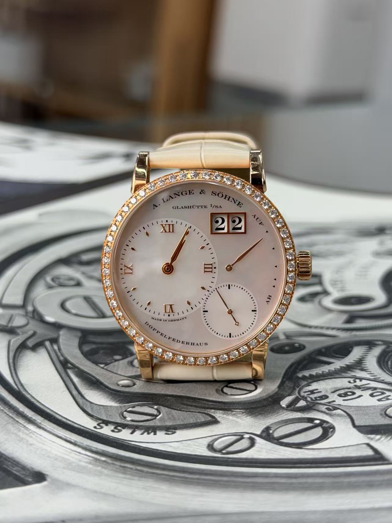 A. Lange & S&ouml;hne 813.047 detail 6