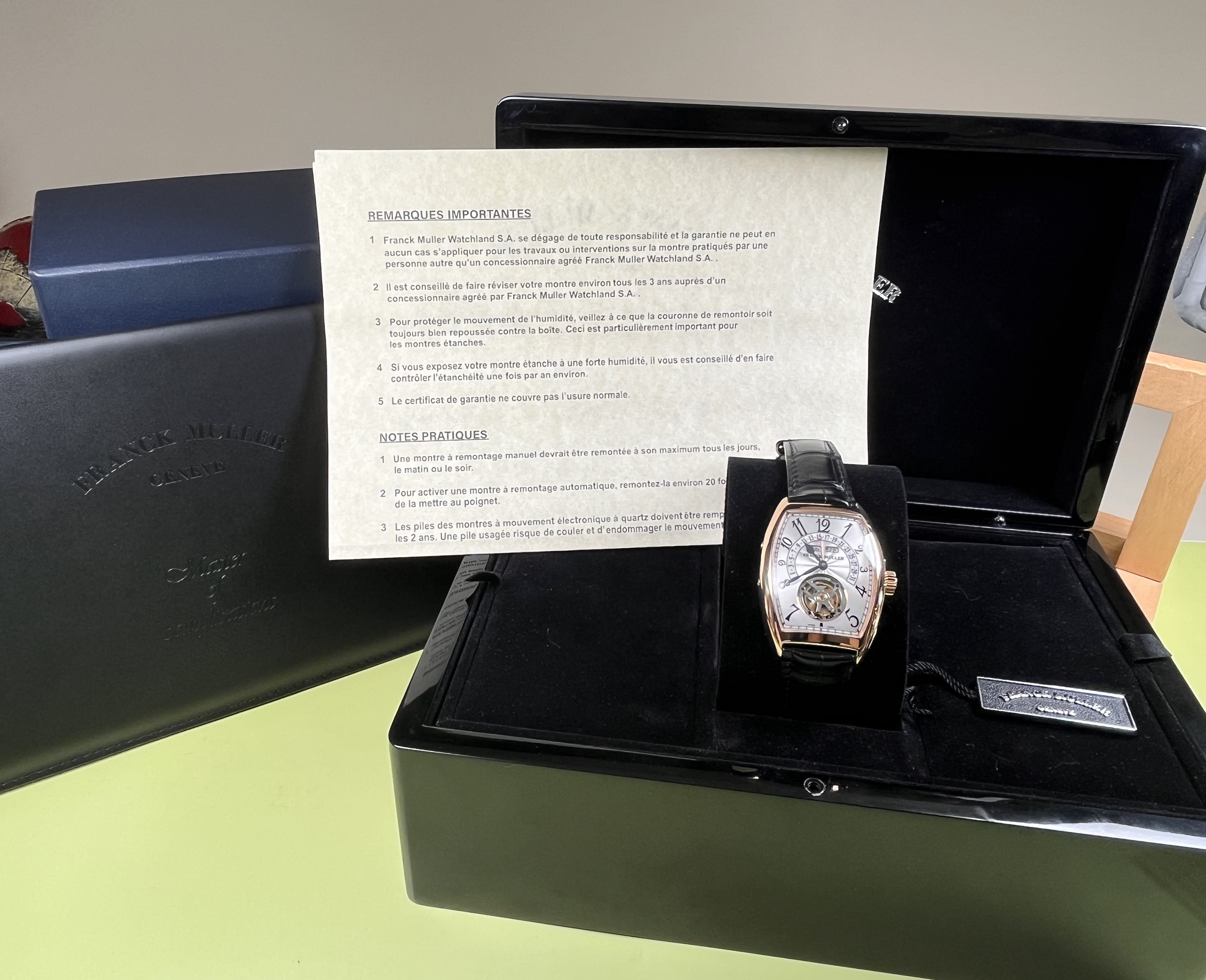 Franck Muller 7880 T MC detail 7