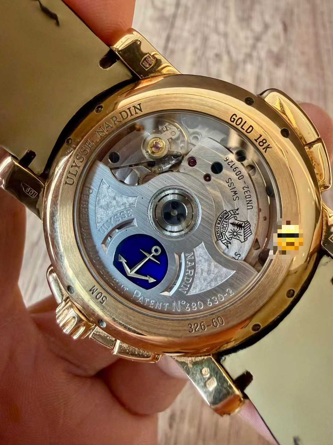 Ulysse Nardin 326-60 detail 6