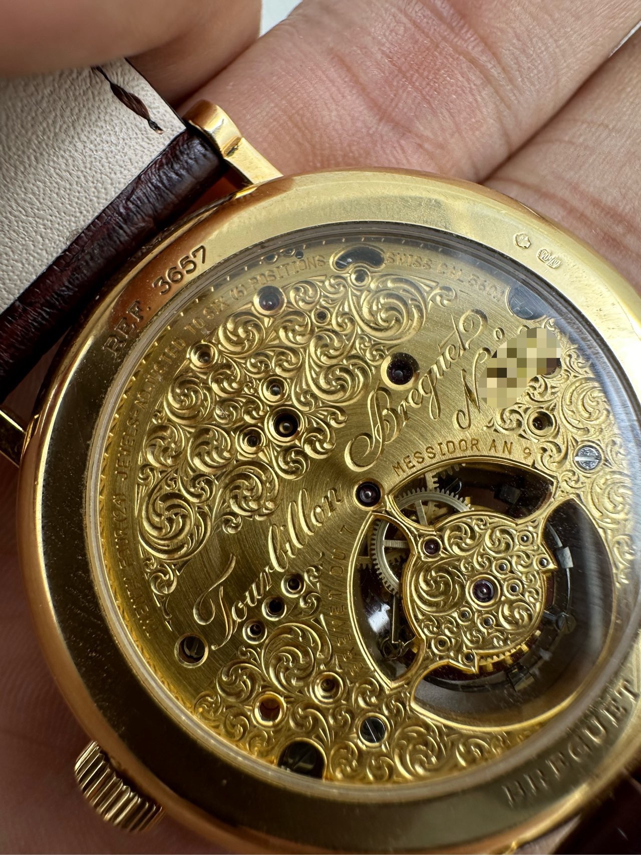 Breguet 3657BA / 12 / 9V6 detail 8