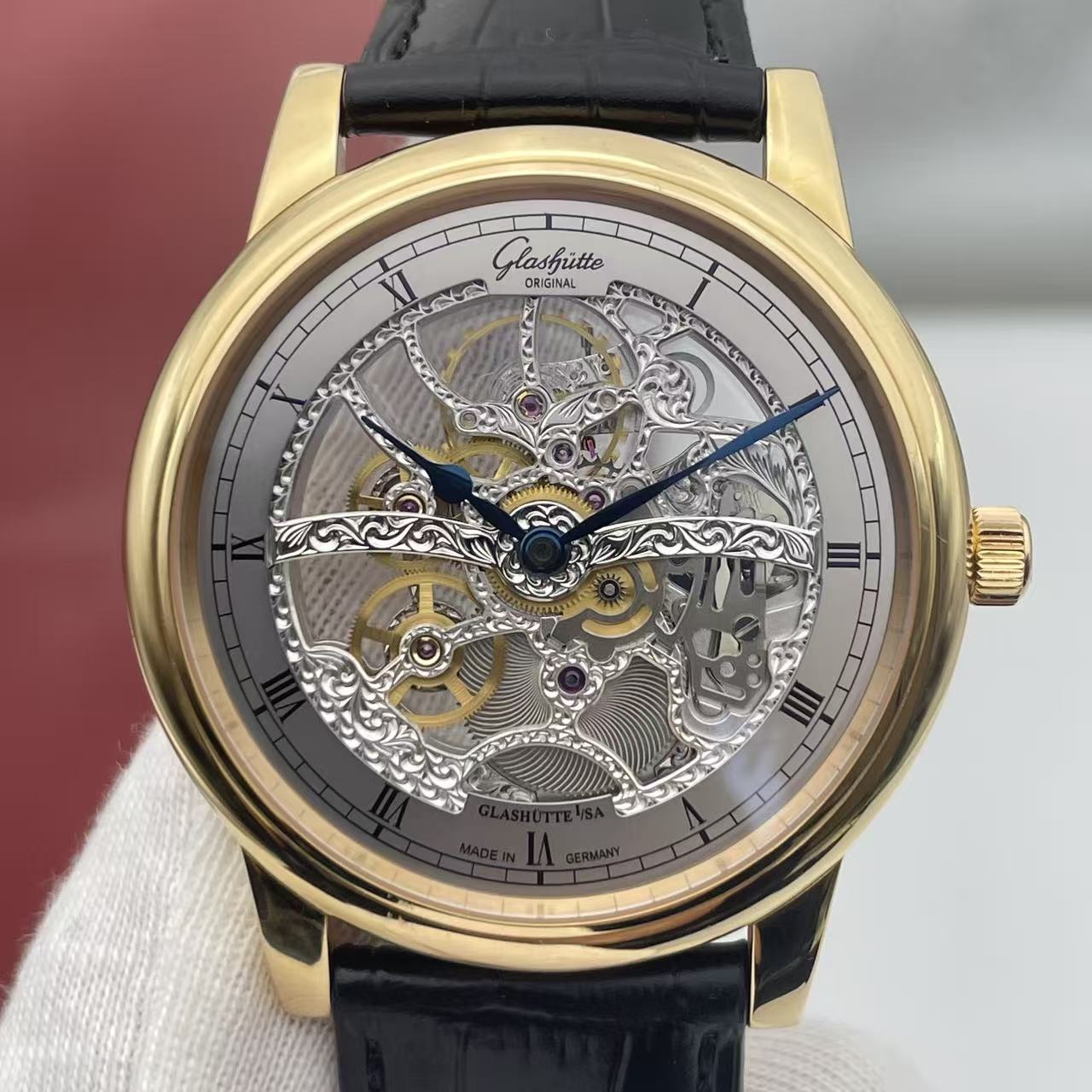 Glashütte Original 1-49-18-01-05-50 detail 3