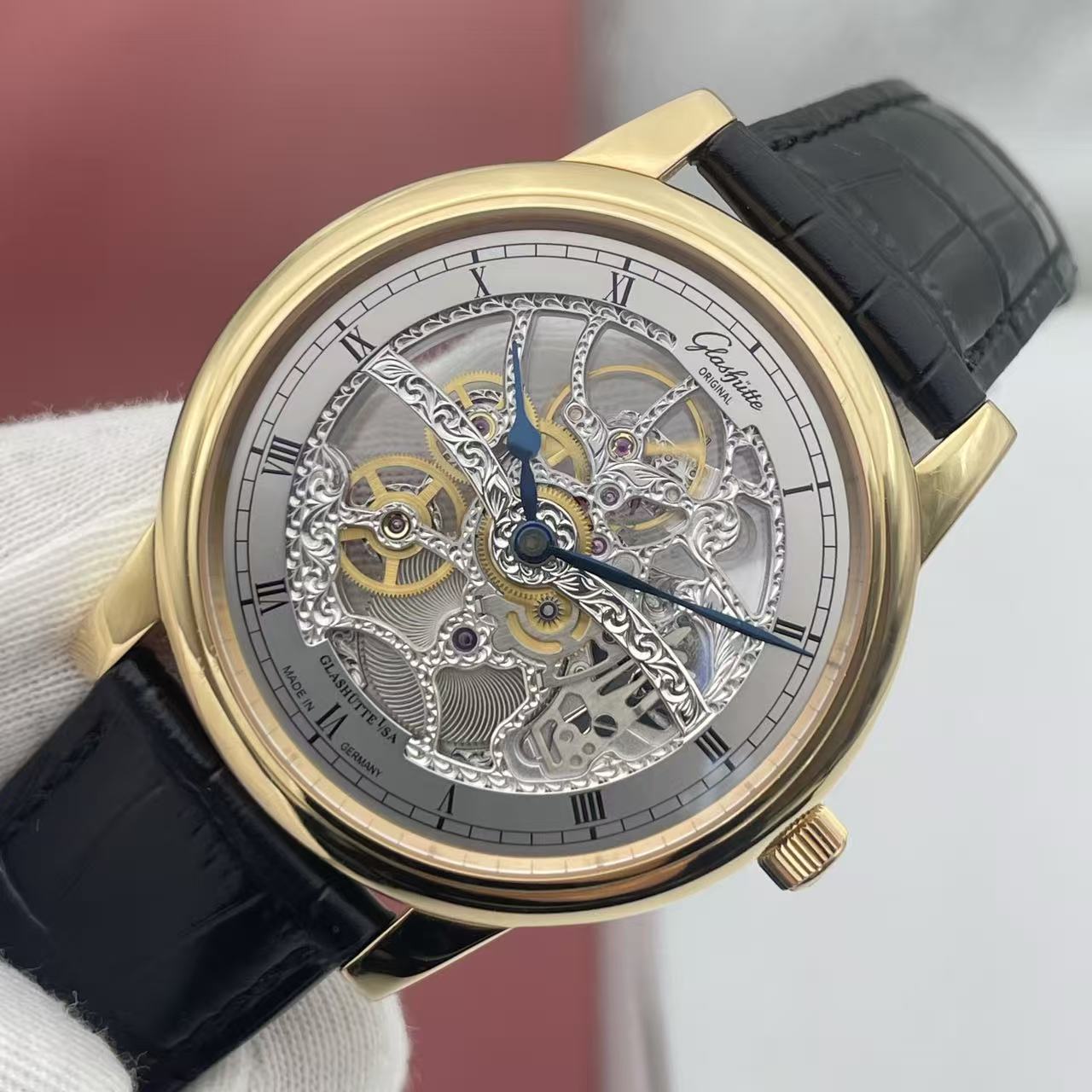 Glashütte Original 1-49-18-01-05-50 detail 4