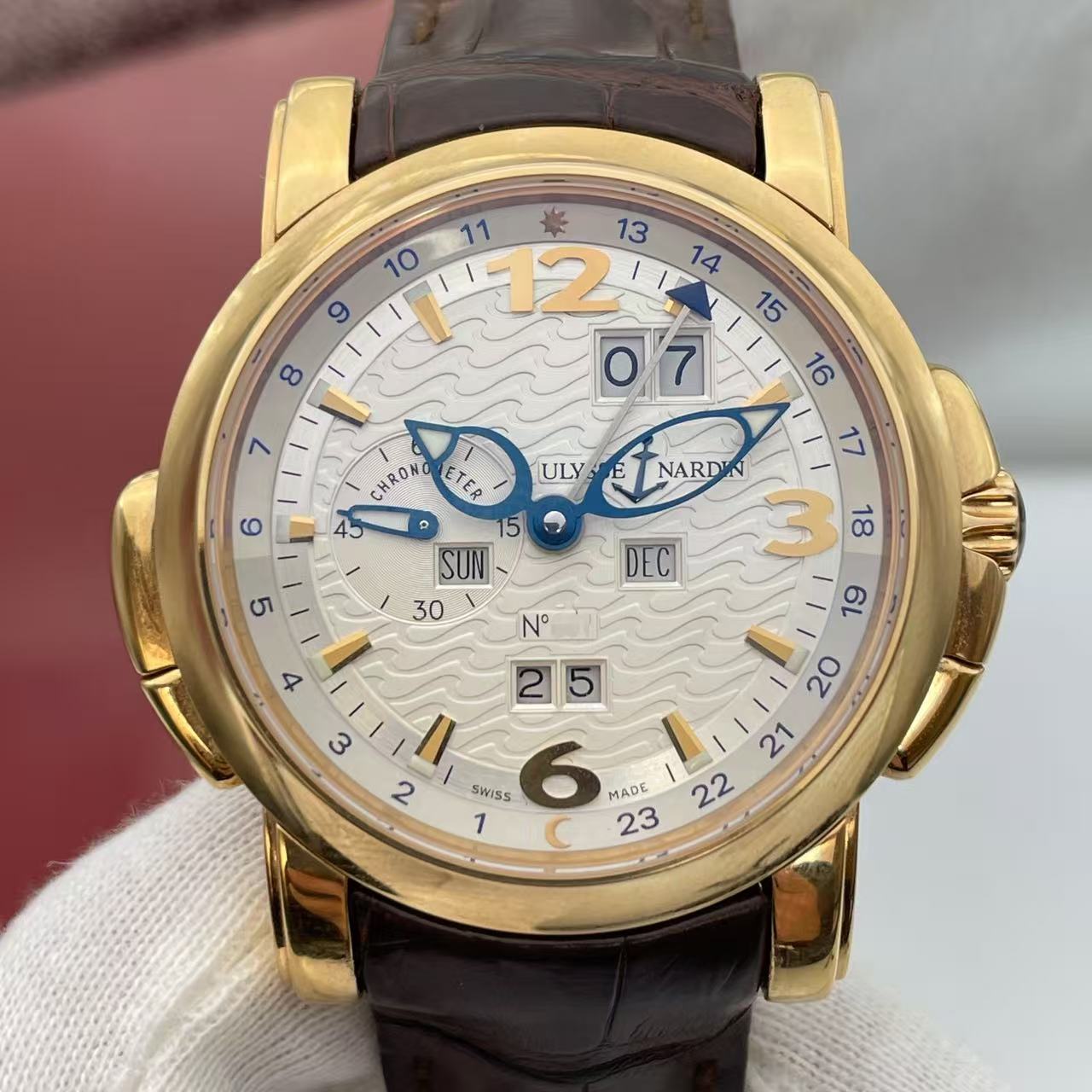 Ulysse Nardin 322-66 detail 5