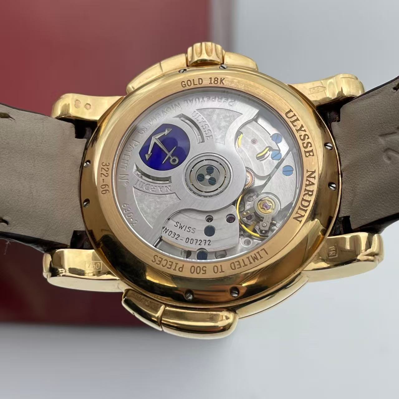 Ulysse Nardin 322-66 detail 8