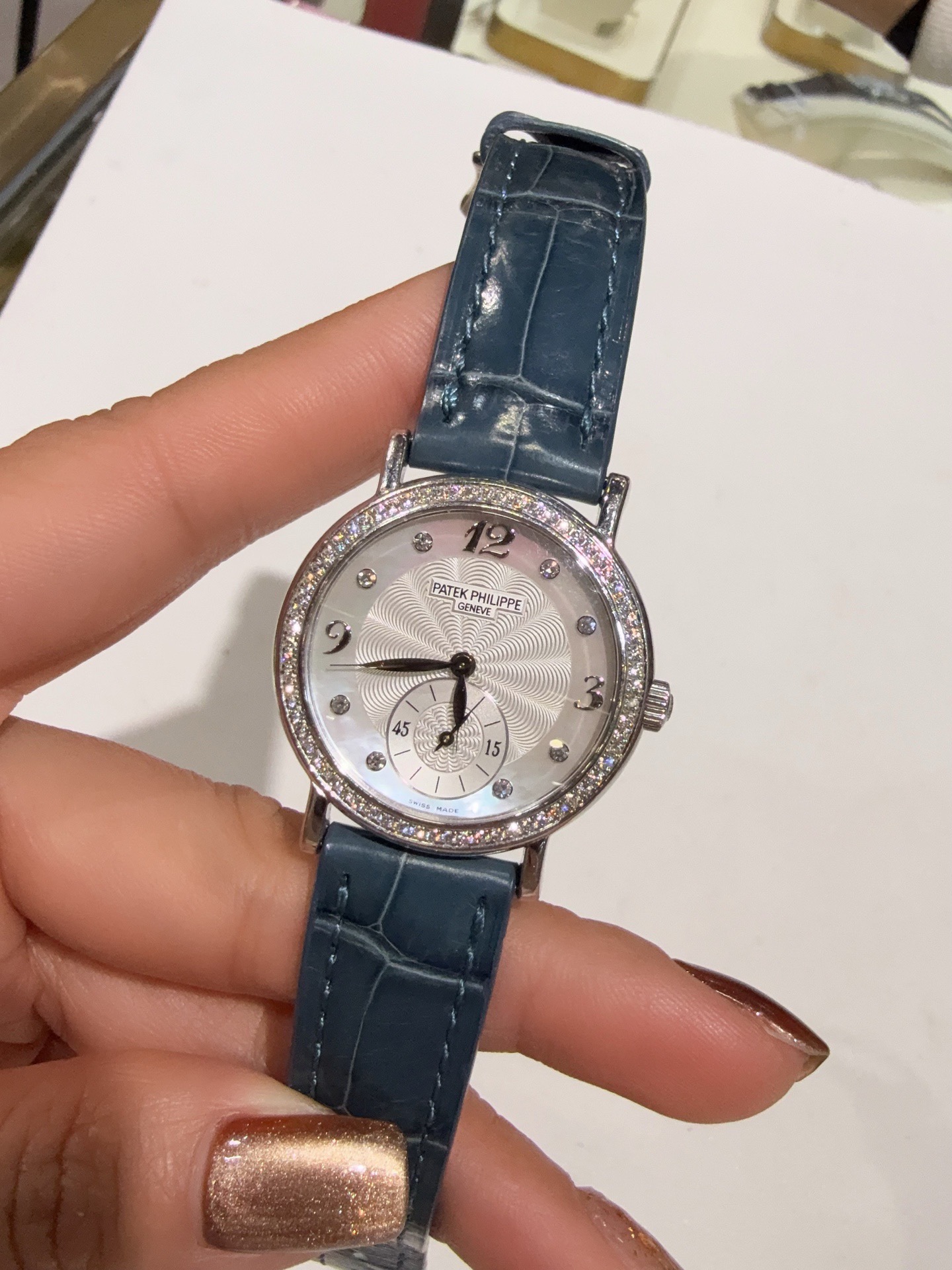 Patek Philippe 4959G detail 4